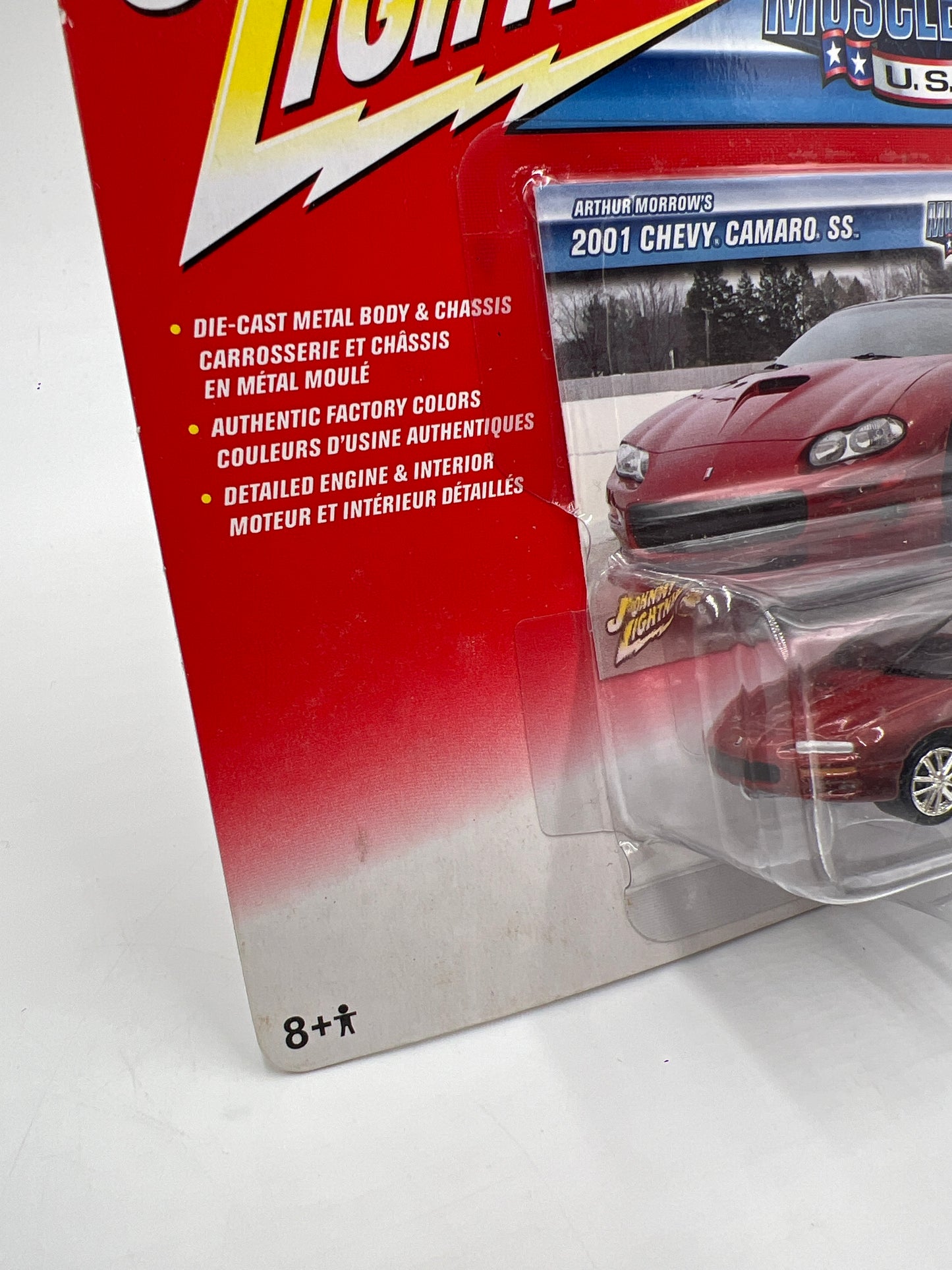 Johnny Lightning Muscle Cars USA #44 2001 Chevy Camaro SS Red 220A