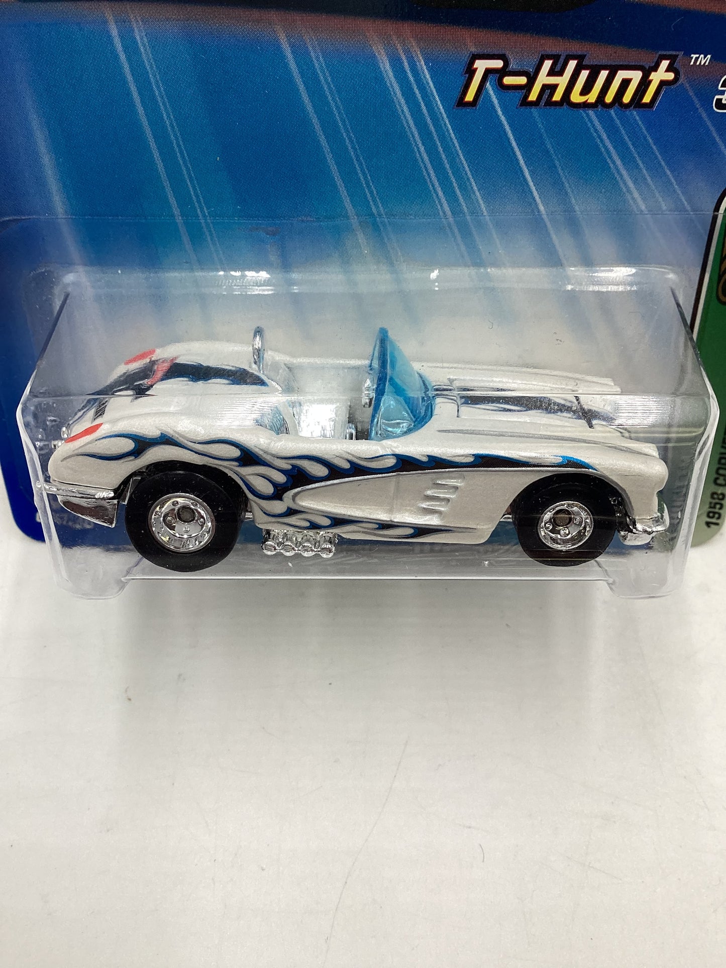 2005 Hot Wheels #123 Treasure Hunt 1958 Corvette 273A