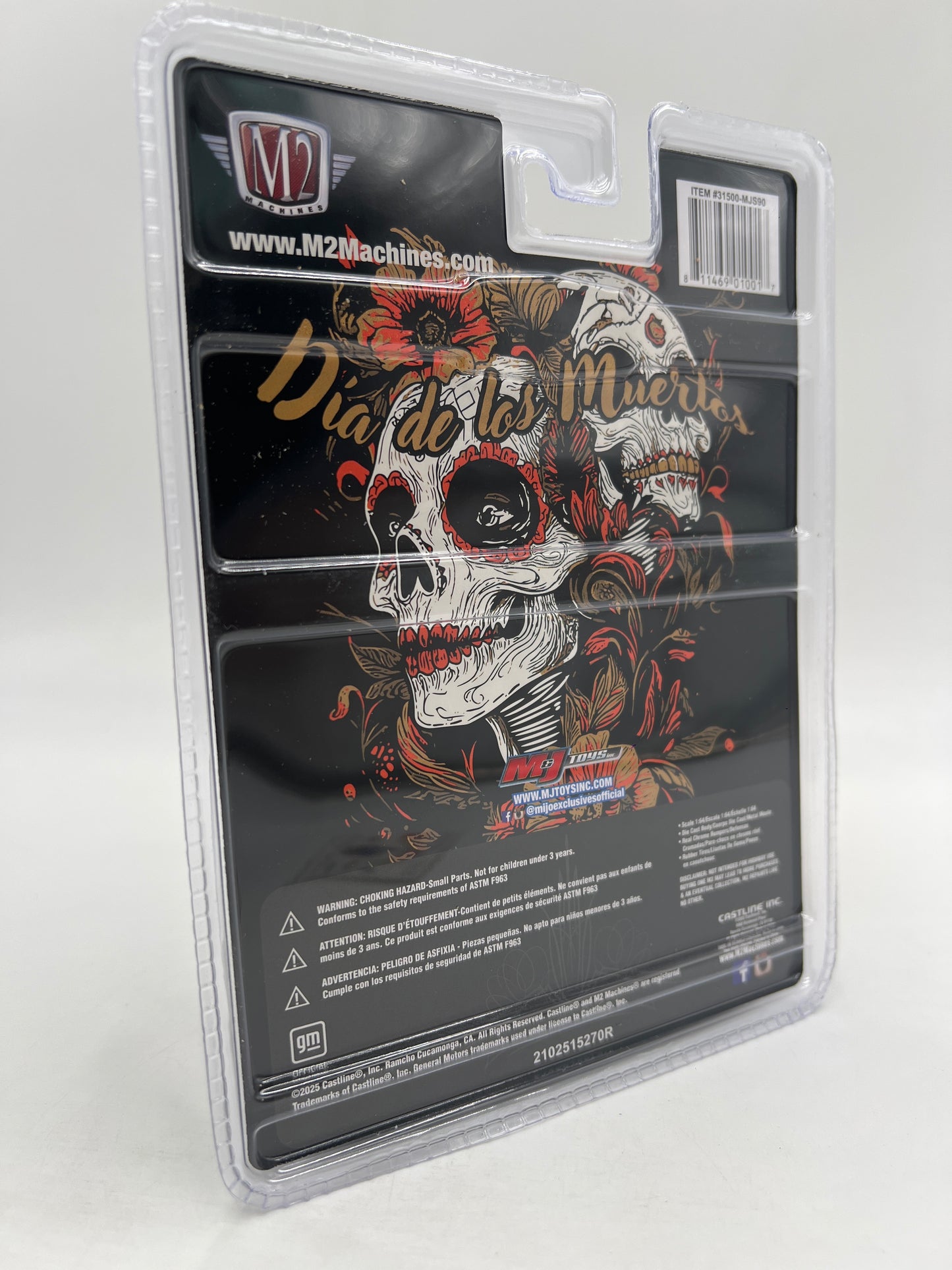 2025 M2 Machines Mijo Exclusives CHASE Dia De Los Muertos 1977 Chevrolet Cheyenne Super 30 MJS90