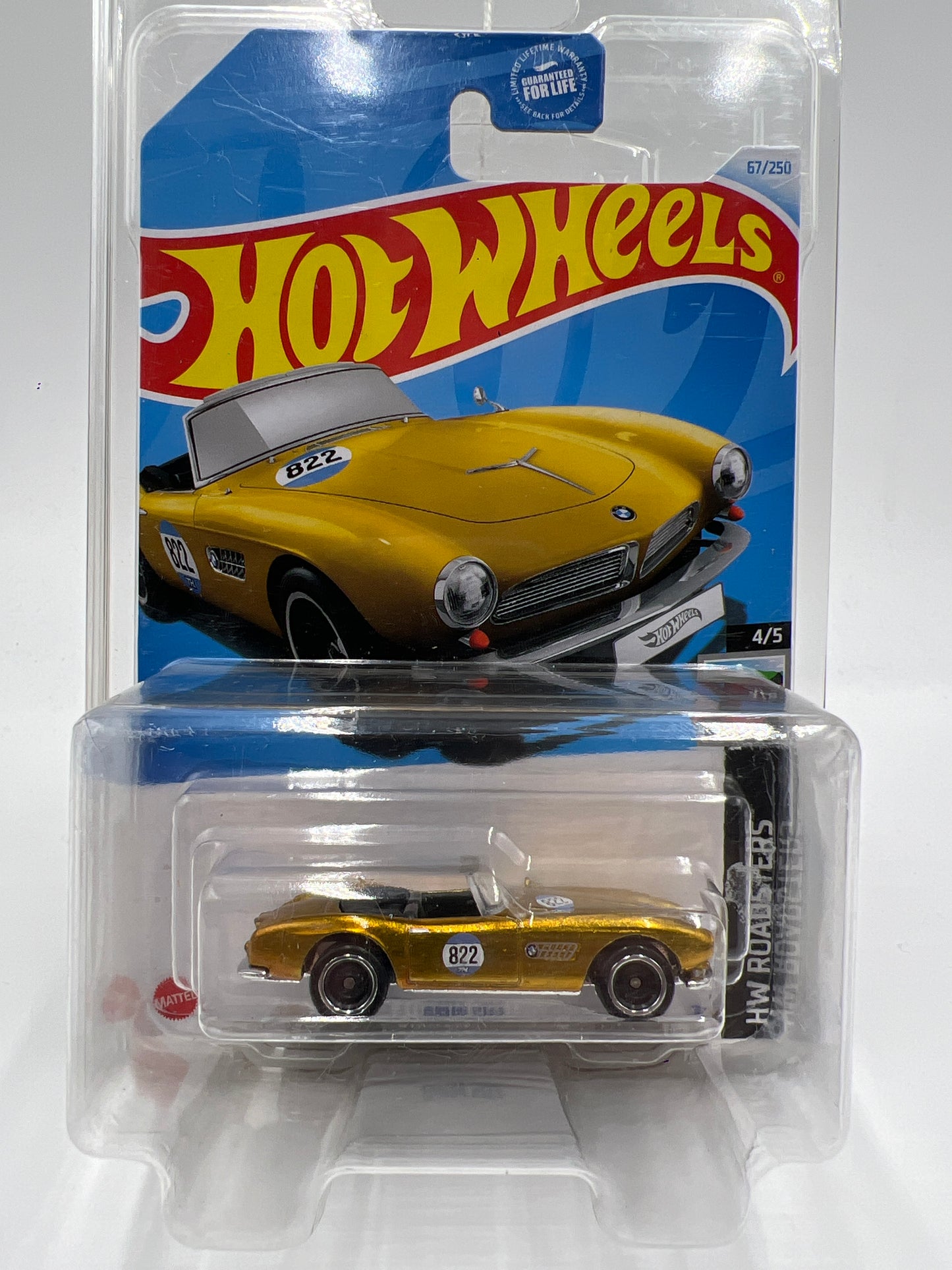 2024 Hot Wheels Super Treasure Hunt #67 BMW 507 Gold W/Protector