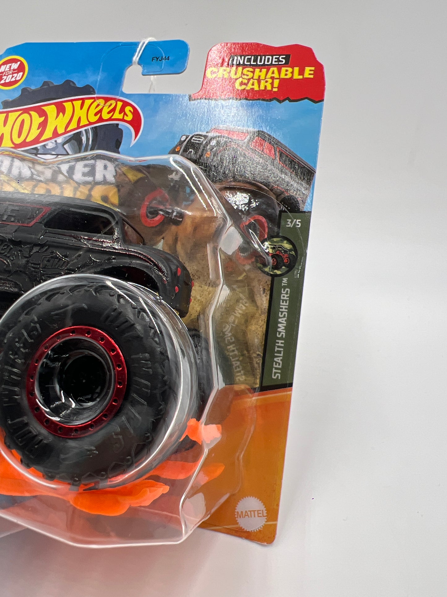 2020 Hot Wheels Monster Trucks Stealth Smashers #63 Hot Wheels Special Forces 130i