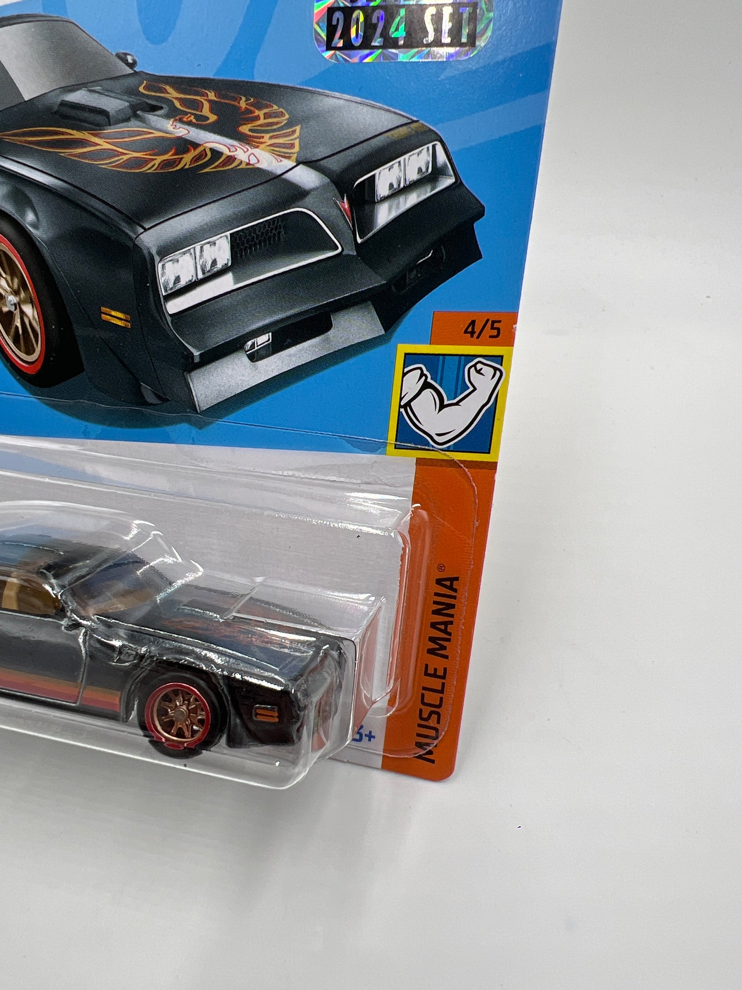 2024 Hot Wheels Factory Sealed Super Treasure Hunt #206 L Case 77 Pontiac Firebird T/A W/Protector