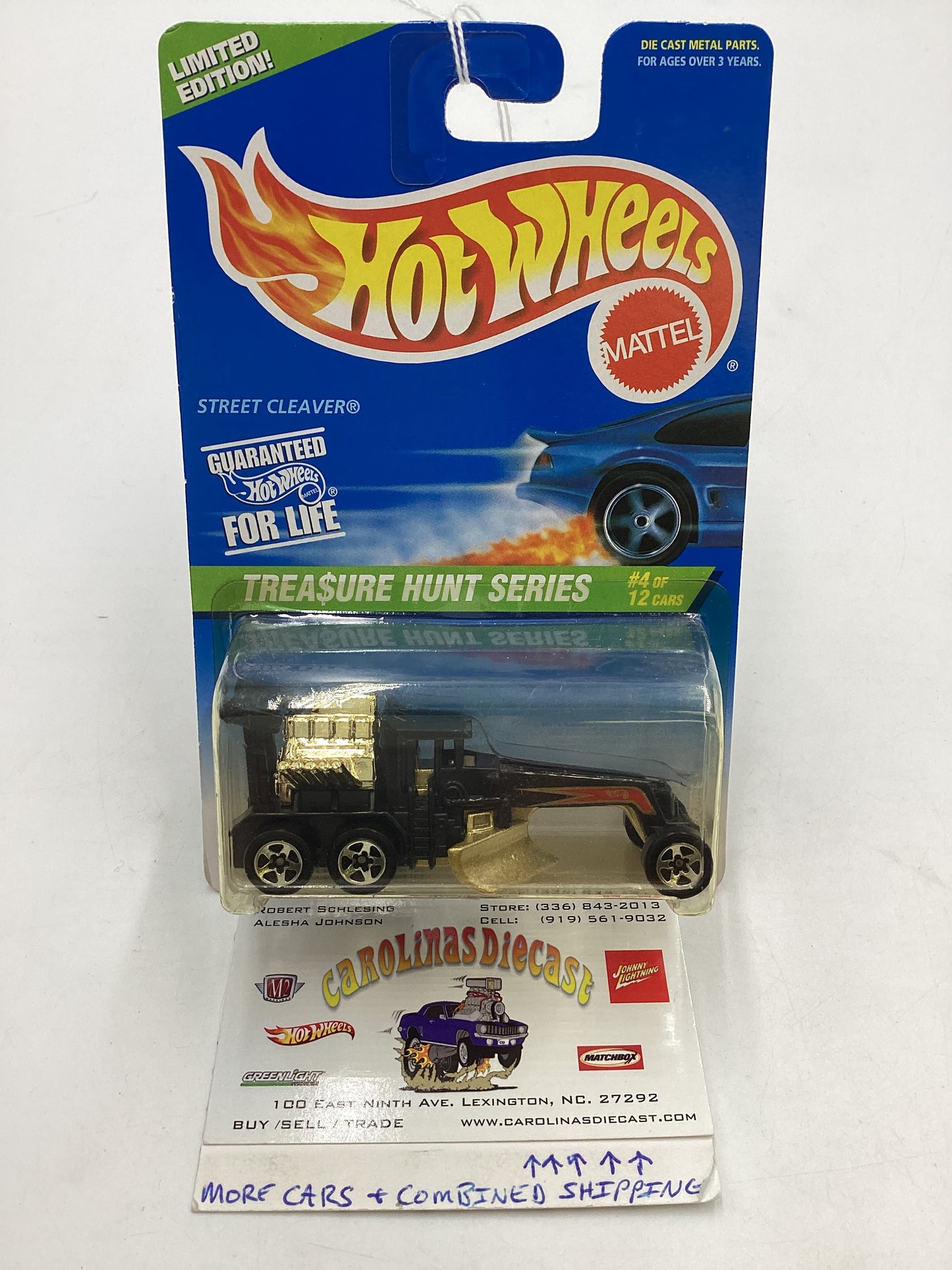 1997 Hot Wheels Treasure Hunt 4/12 Street Cleaver #581 273C