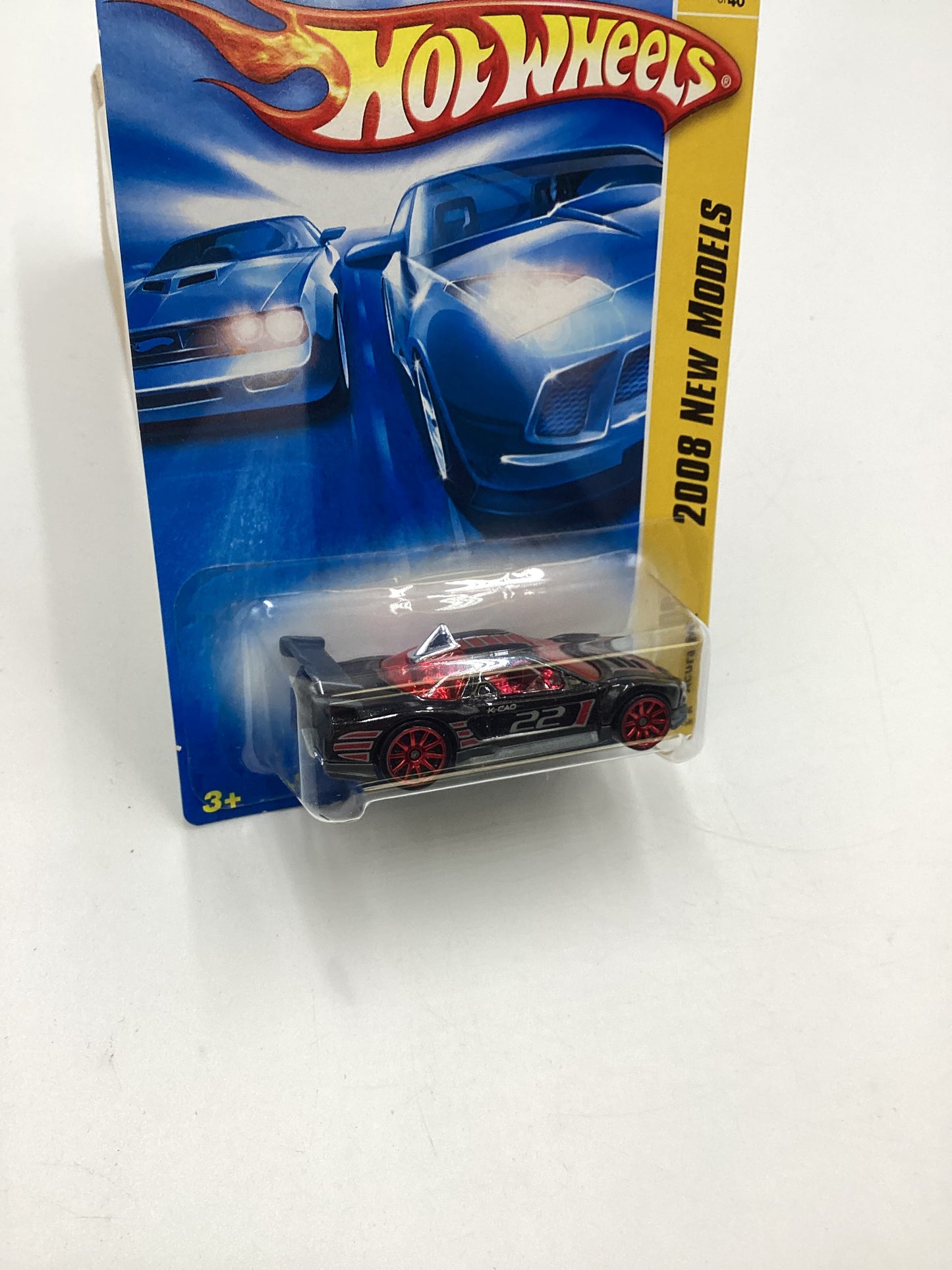 2008 Hot Wheels New Models #11 Acura NSX Black 107C