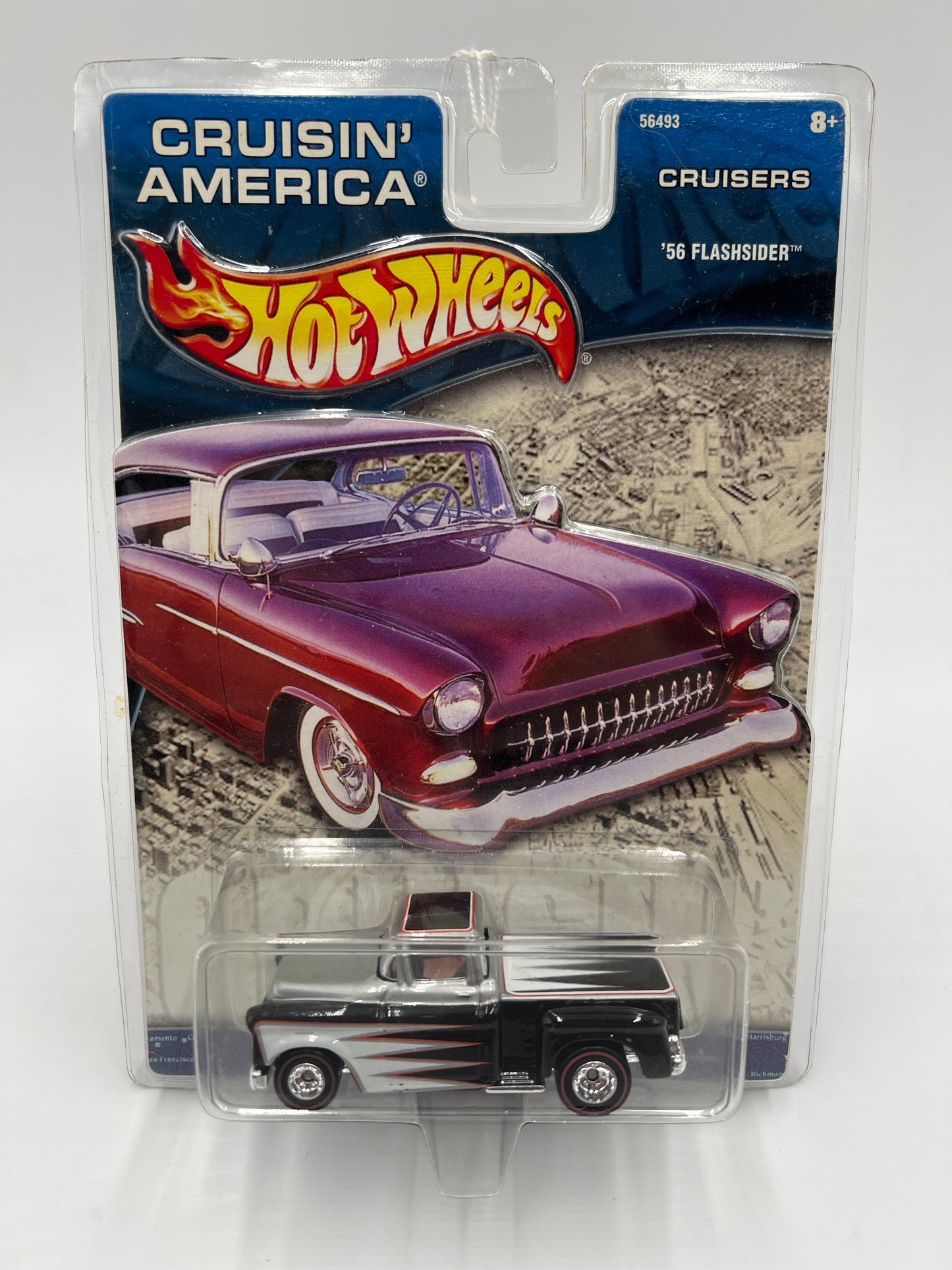 Hot Wheels Cruisin America Cruisers 56 Flashsider Black SR