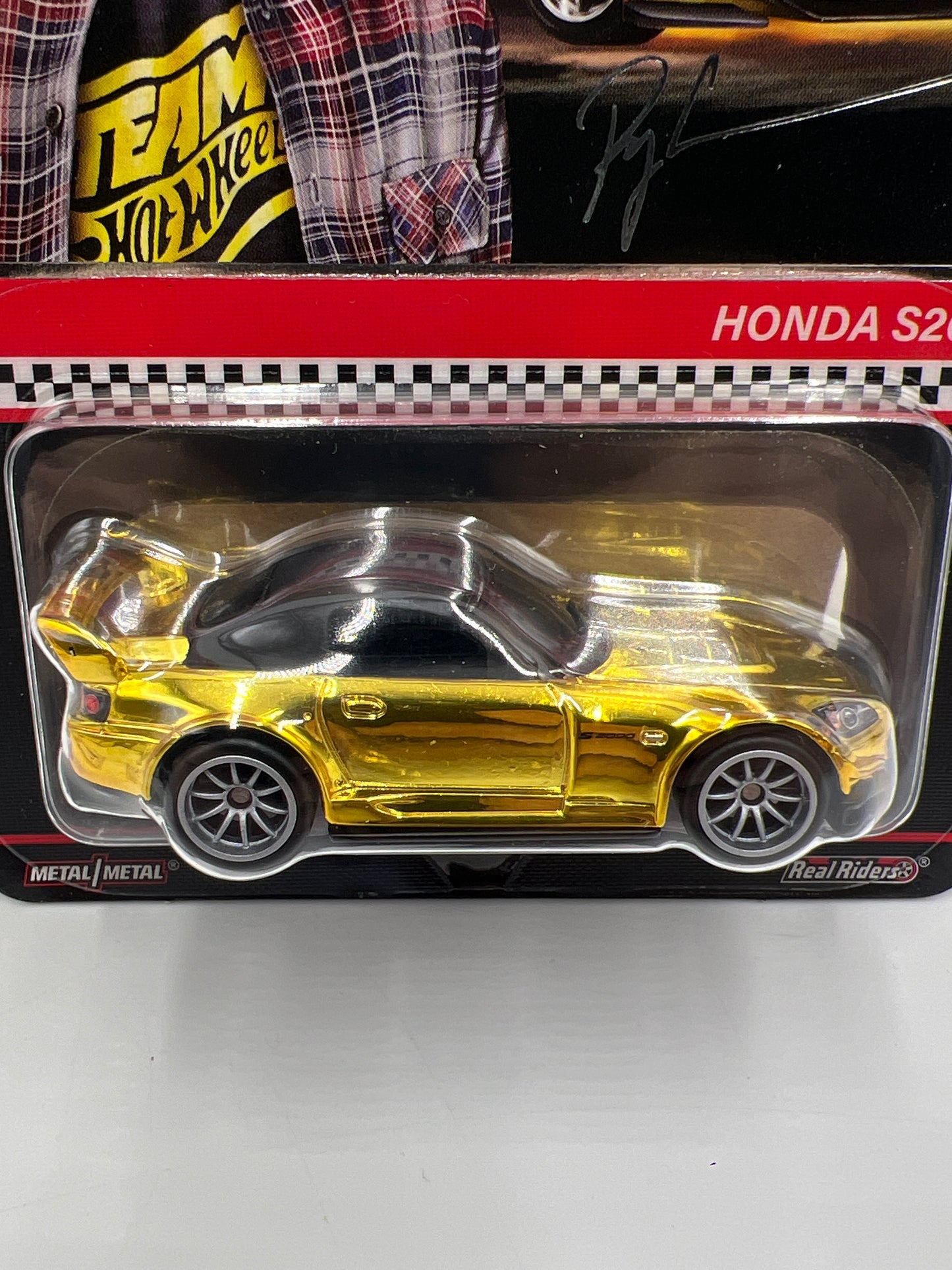 2022 Hot Wheels RLC #12635/30000 Ryu Honda S2000 Gold W/Protector