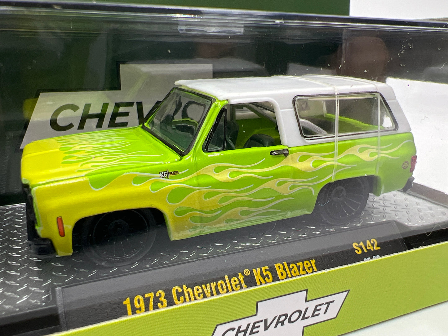 M2 Machines Target Exclusive 1973 Chevrolet K5 Blazer Light Green S142
