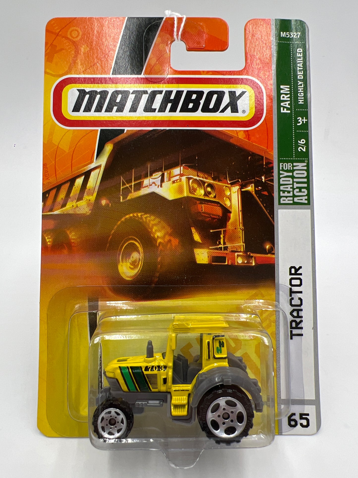 Matchbox Farm #65 Tractor Yellow 209H