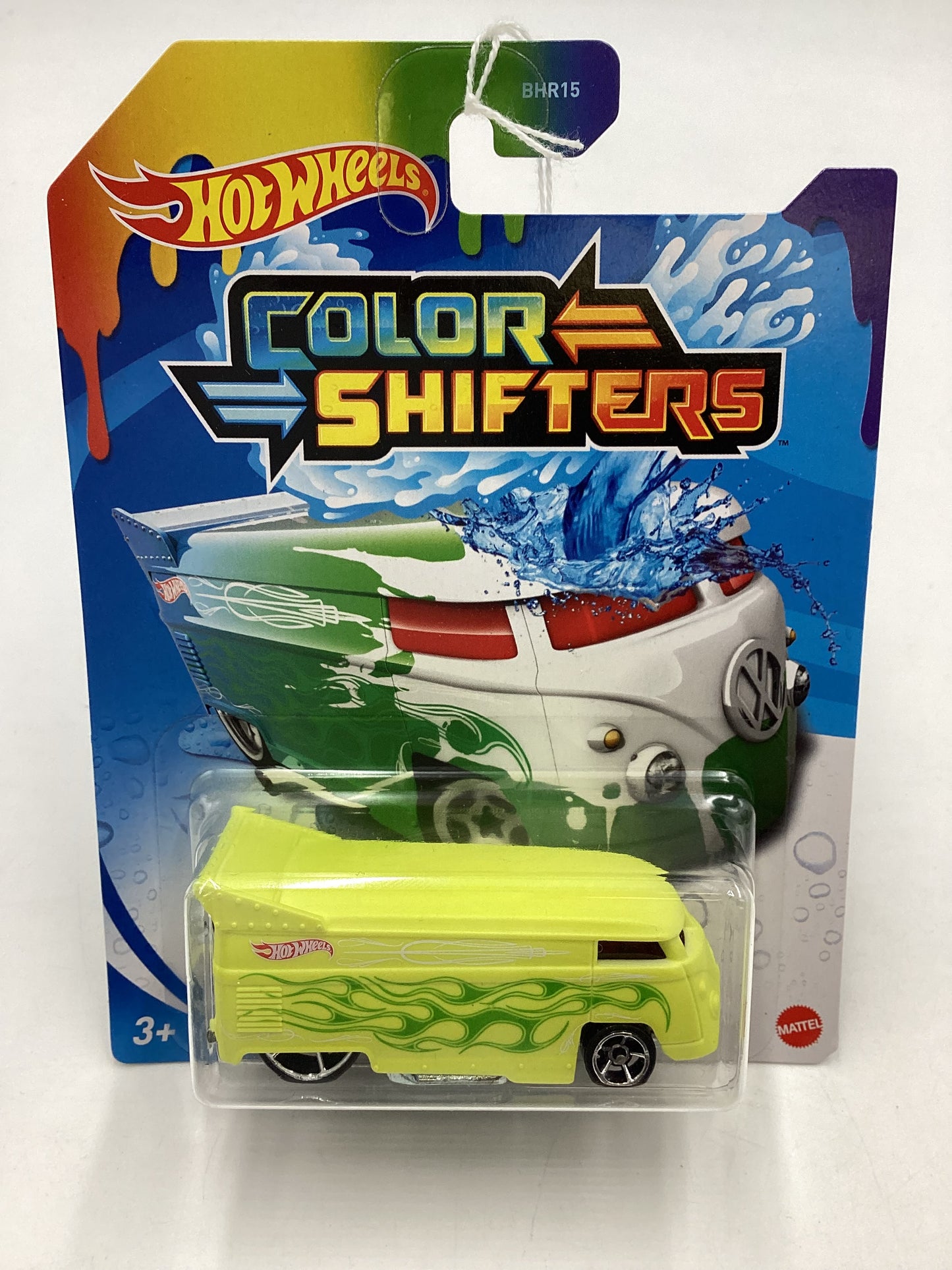 Hot wheels Color Shifters Volkswagen Drag Bus Yellow 157D