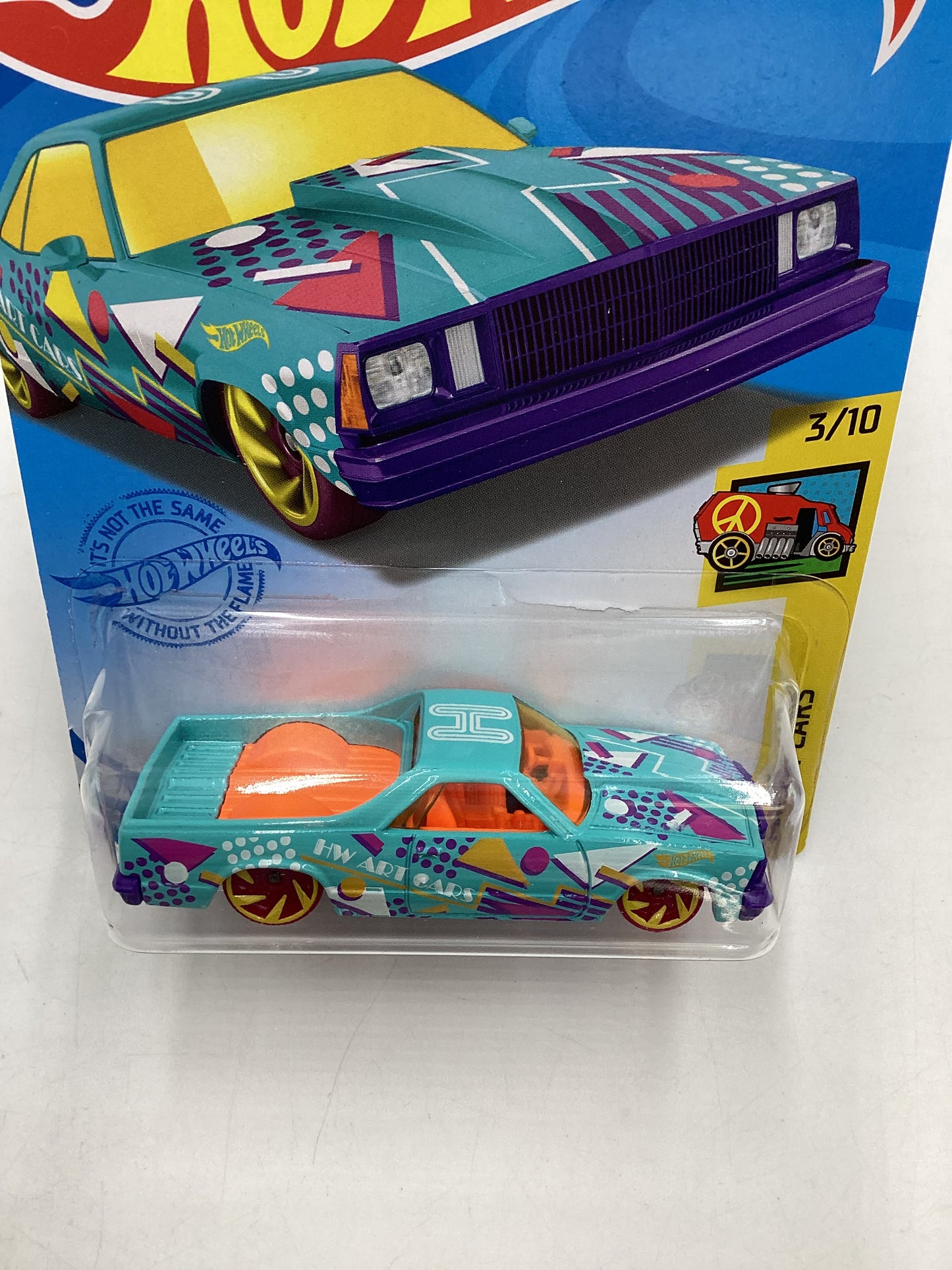 2021 Hot Wheels #44 80 El Camino Light Blue 14C