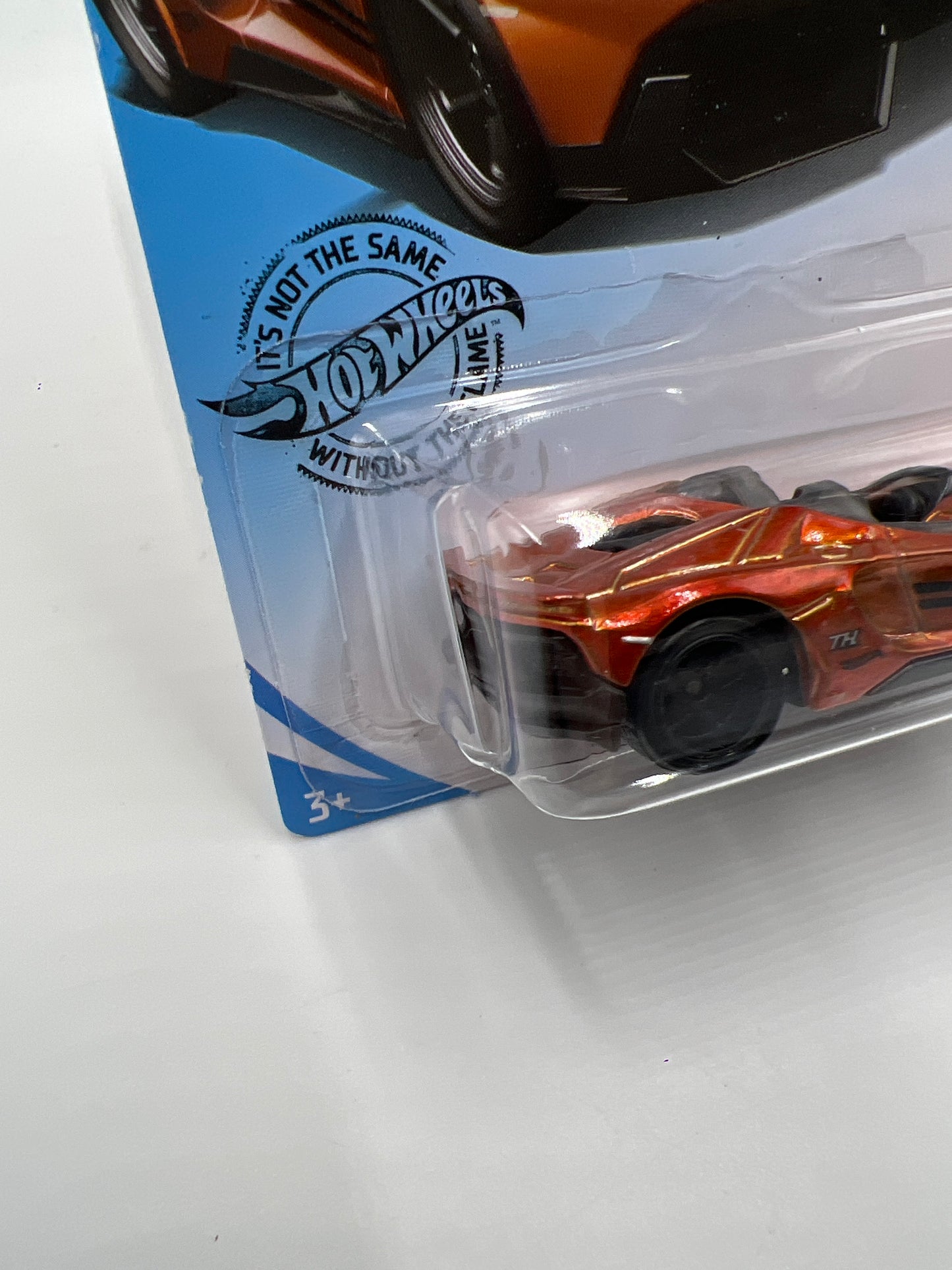 2019 Hot Wheels Super Treasure Hunt #223 Lamborghini Aventador J Orange W/Protector