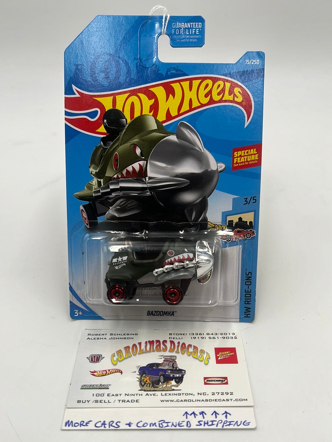 Hot Wheels 2019 Treasure Hunt Bazoomka #15 277L