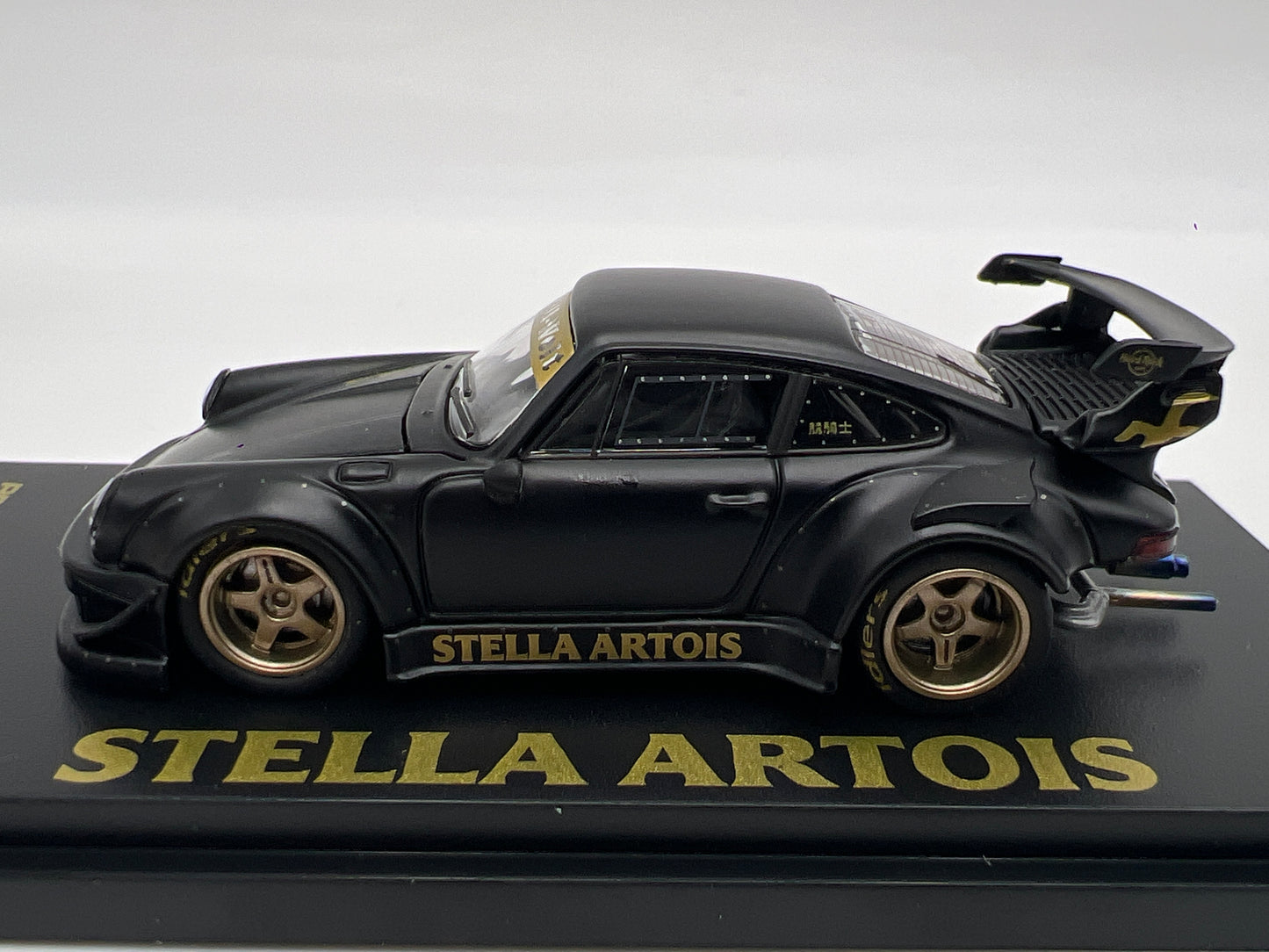 Almost Real Kaizo #28 Porsche RWB 930 Stella Artois Matte Black