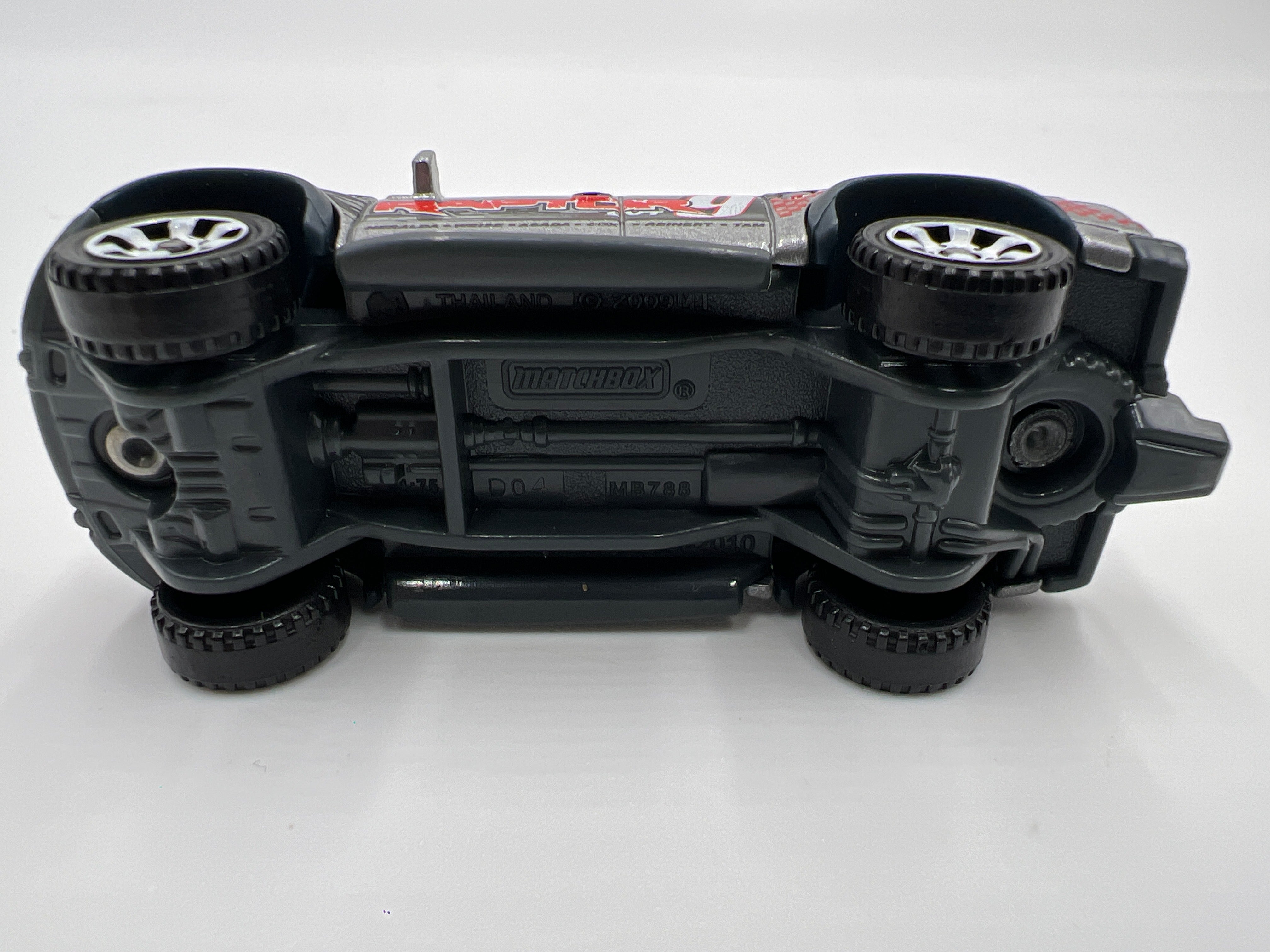 Matchbox 1/64 2010 Ford F-150 SVT Raptor Silver Loose