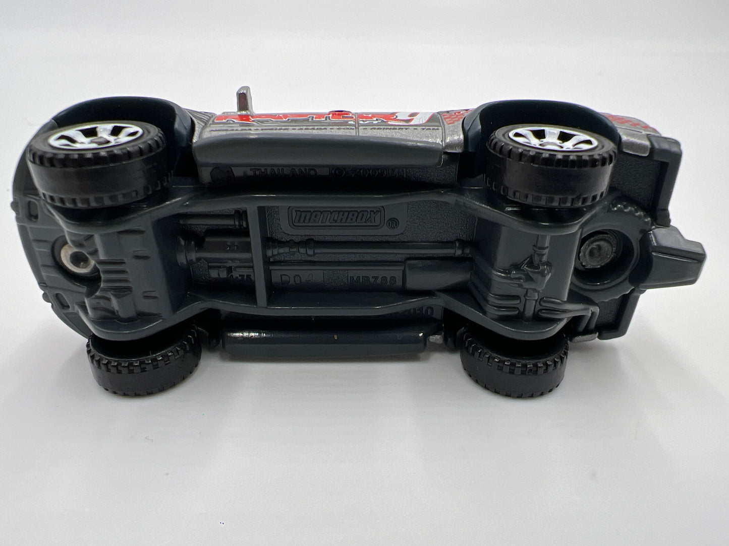 Matchbox 1/64 2010 Ford F-150 SVT Raptor Silver Loose