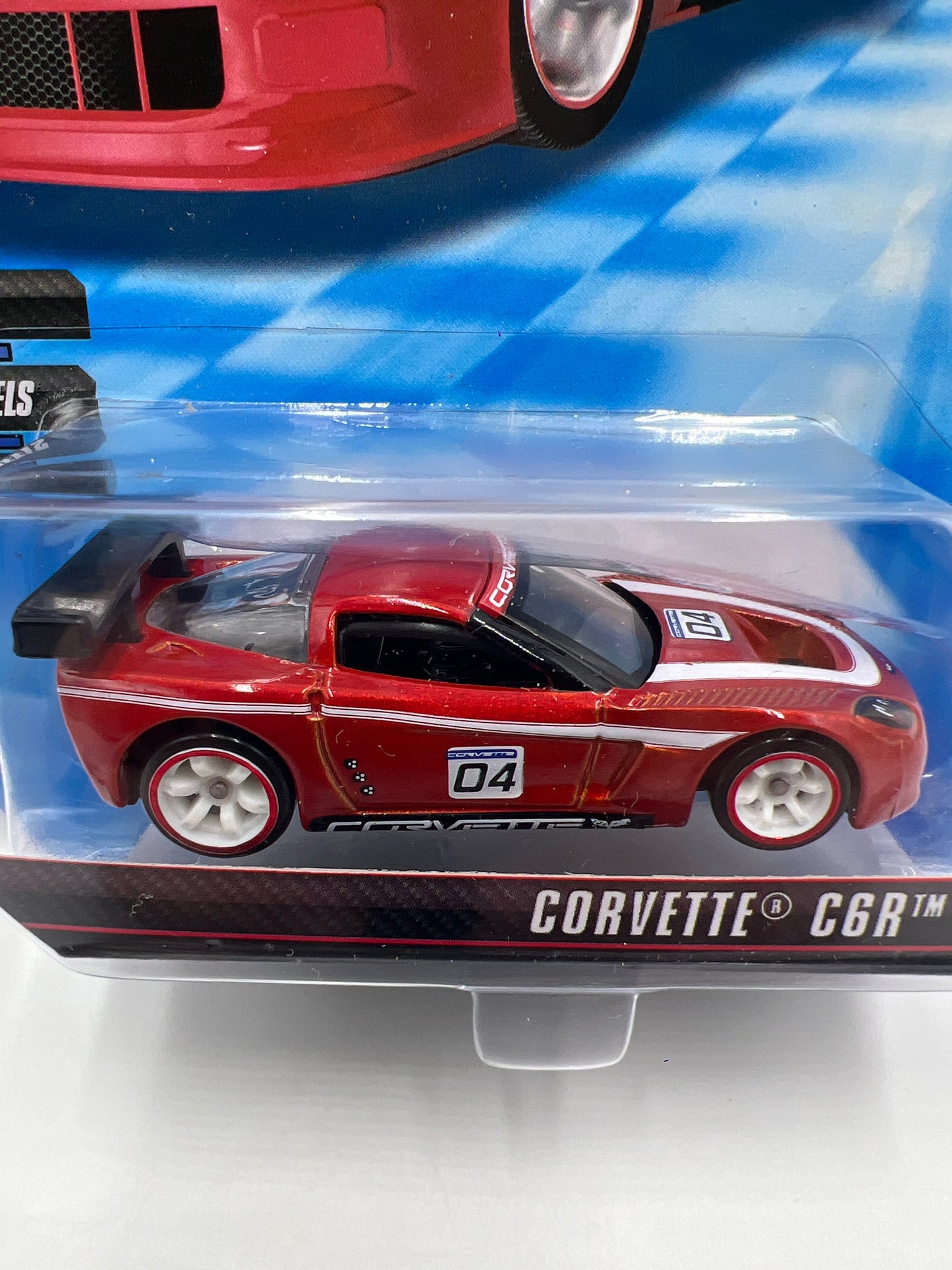 Hot Wheels Premium Speed Machines Corvette C6R Red