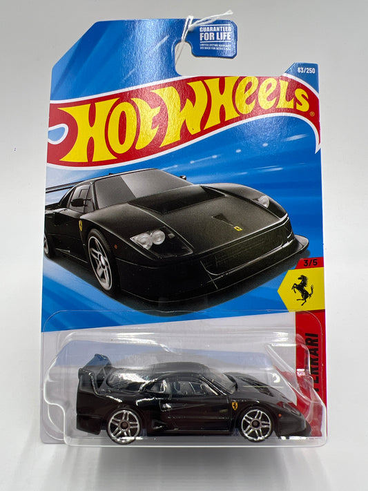 2026 Hot Wheels C Case Ferrari #63 Ferrari F40 Competizione Black