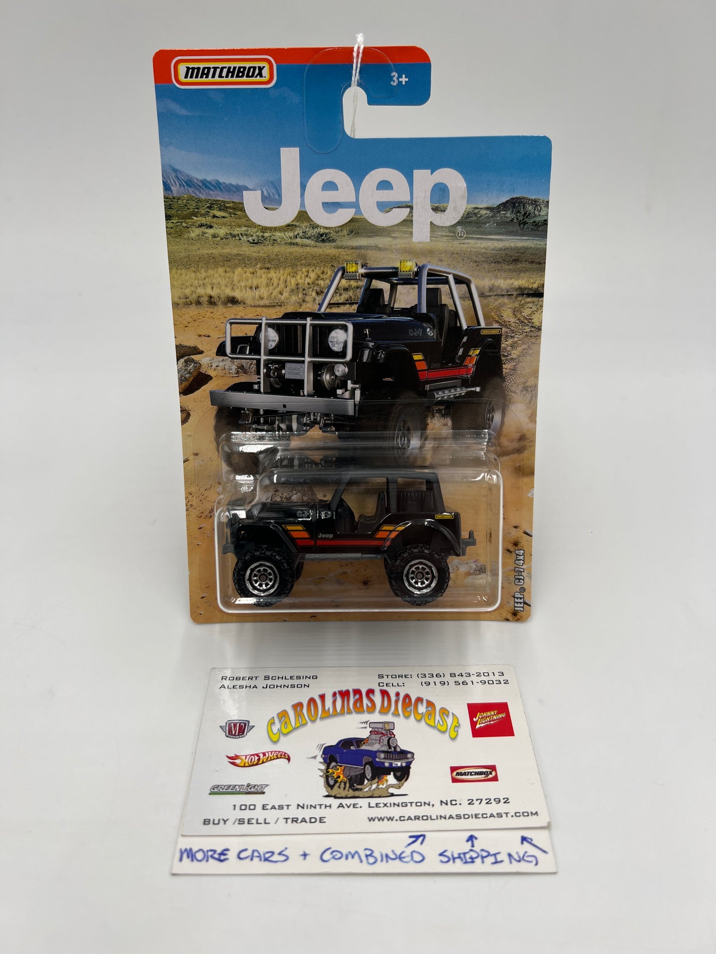 Matchbox Jeep Series Jeep CJ-7 4x4 Black 157E