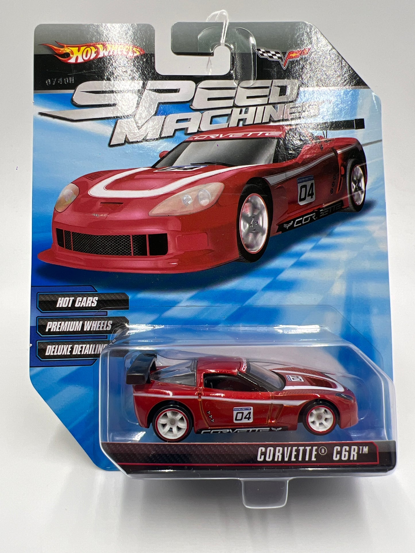 Hot Wheels Premium Speed Machines Corvette C6R Red