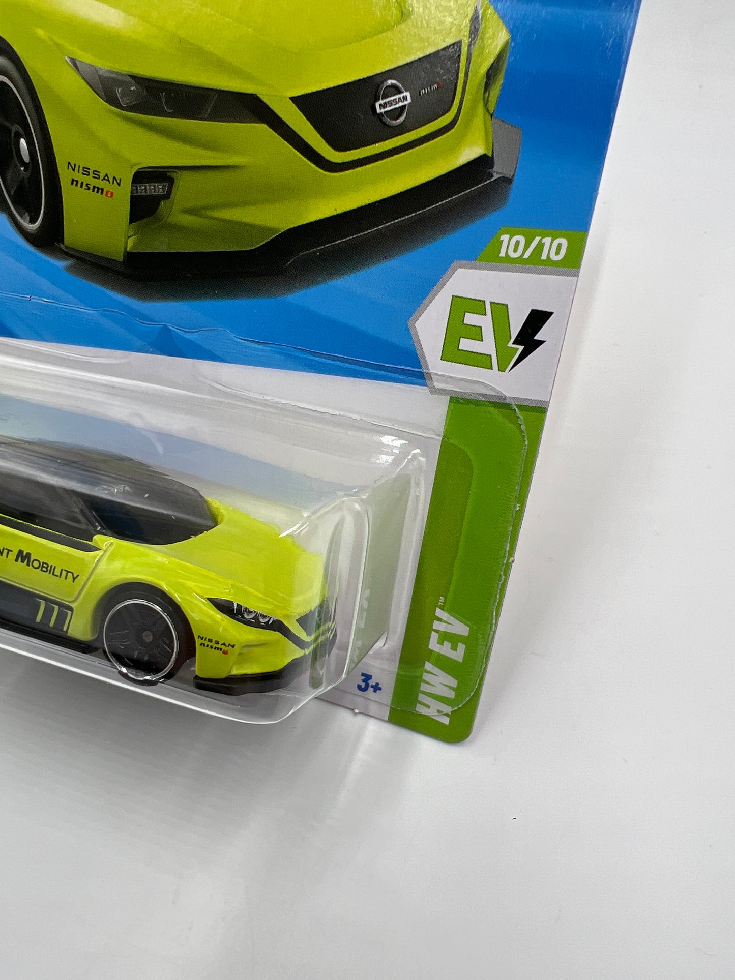 2025 Hot Wheels J Case Treasure Hunt #168 Nissan Leaf Nismo RC02 Light Green 275A