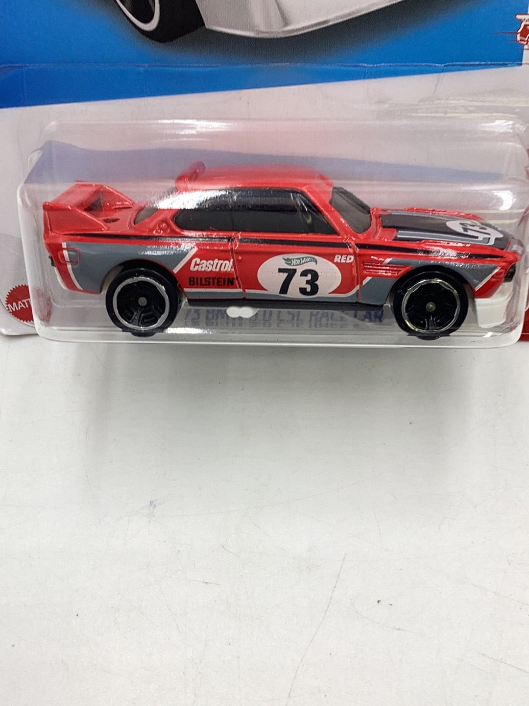 2022 Hot Wheels Red edition #34 73 BMW 3.0 CSL Race Car 150A