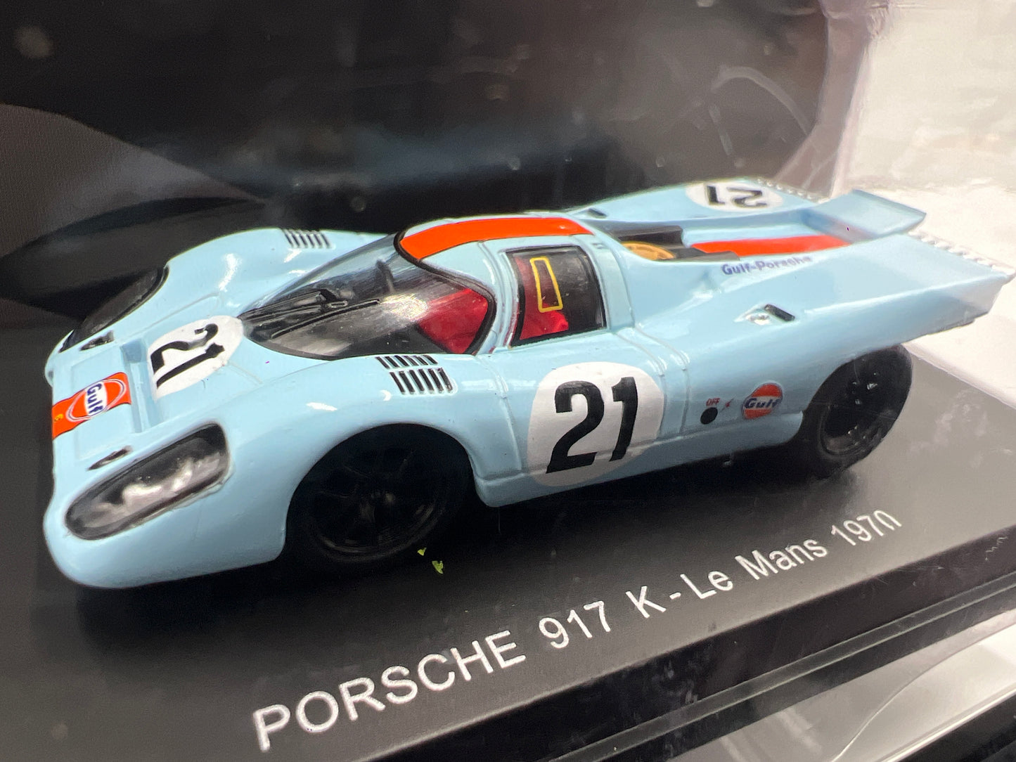 Sparky Scale 1/64 Diecast Gulf #21 Porsche 917 K Le Mans 170 VHTF Wheel Error