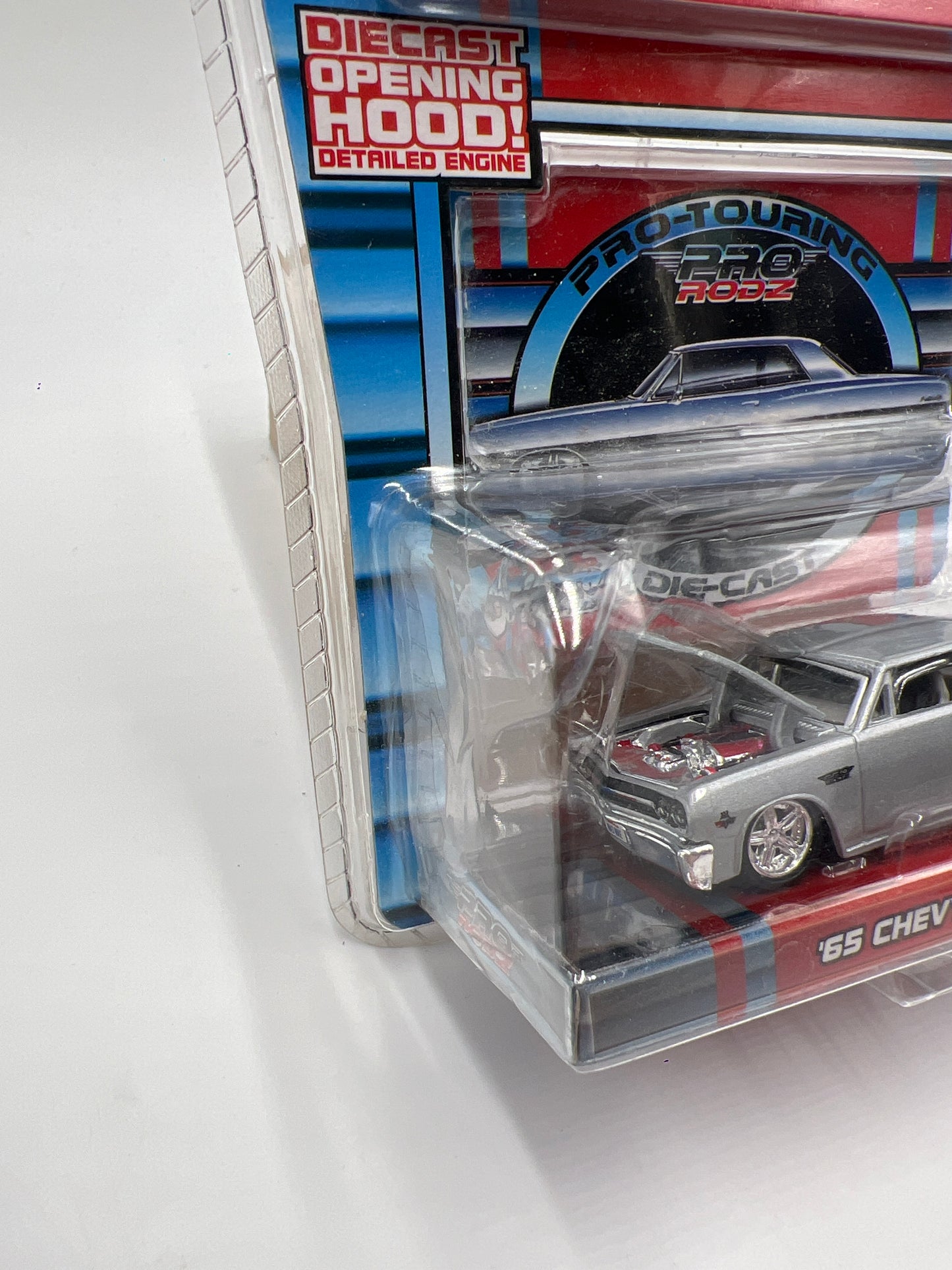 Maisto 1/64 Pro Rodz 65 Chevy Malibu SS Silver 185H