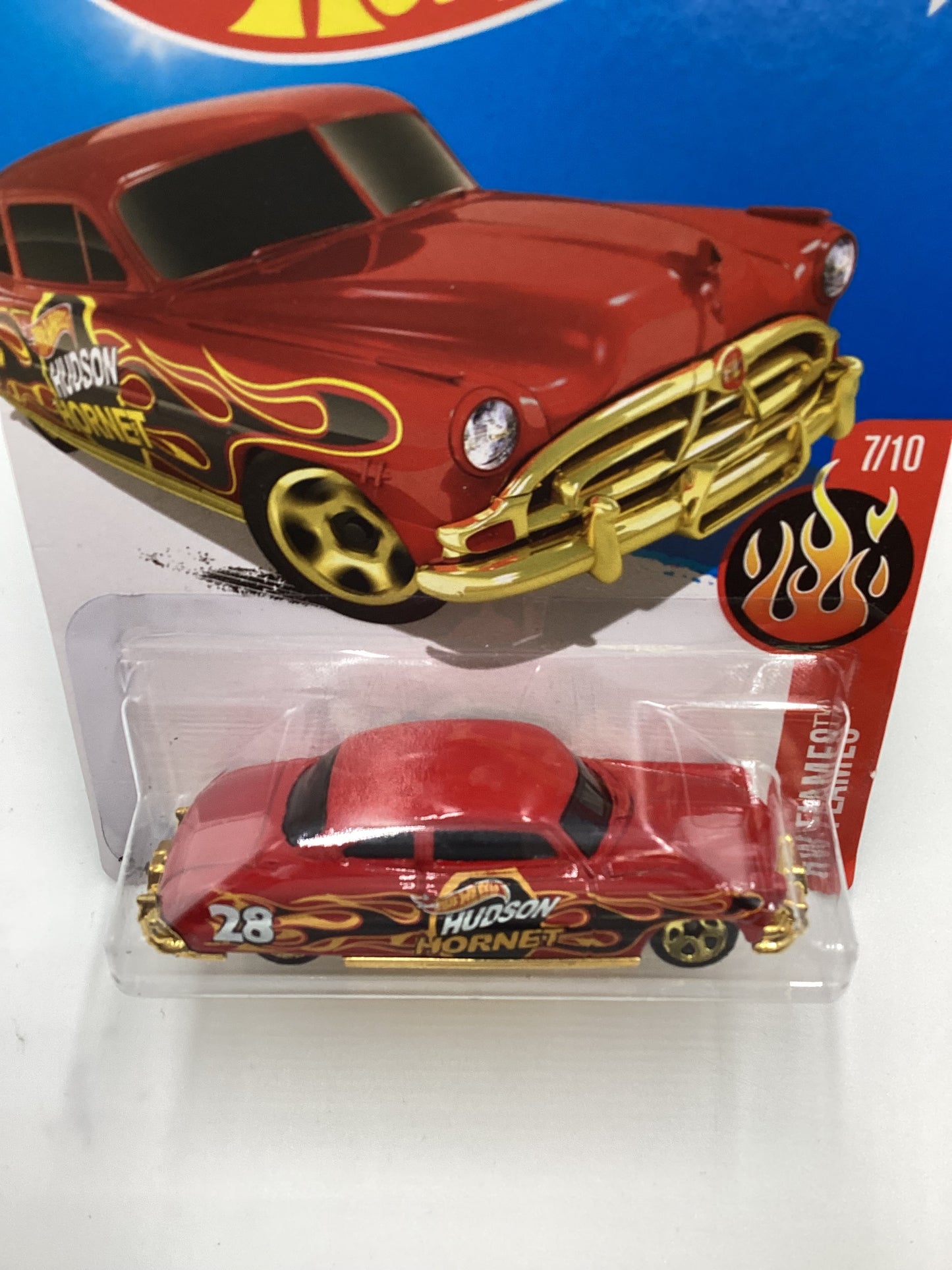 2016 Hot Wheels #97 52 Hudson Hornet Red 37D