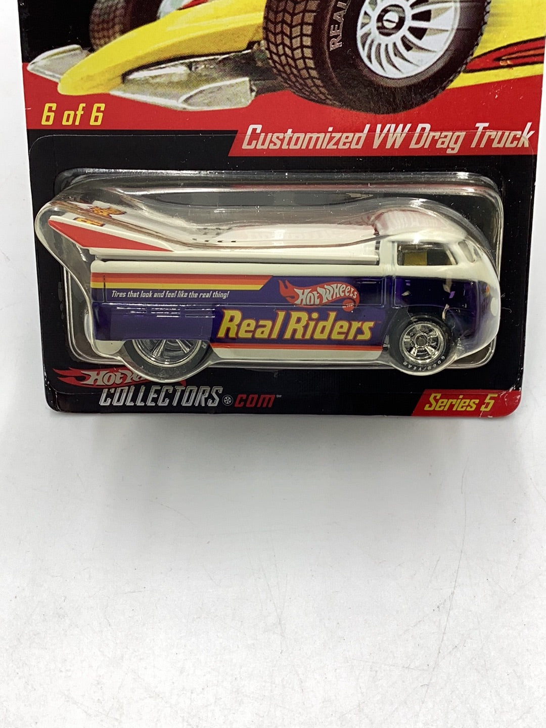 hot wheels RLC collectors.com series 5 Customized VW Drag Truck 5149/11000 with protector