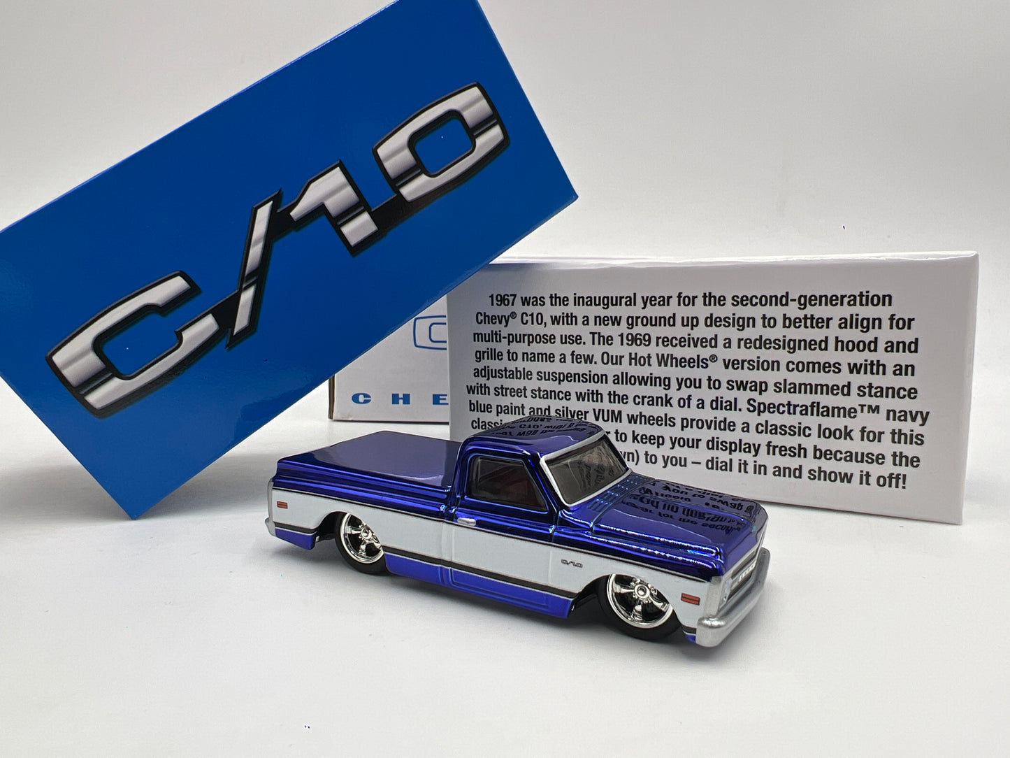 2024 Hot Wheels RLC 1969 Chevrolet C-10 Blue