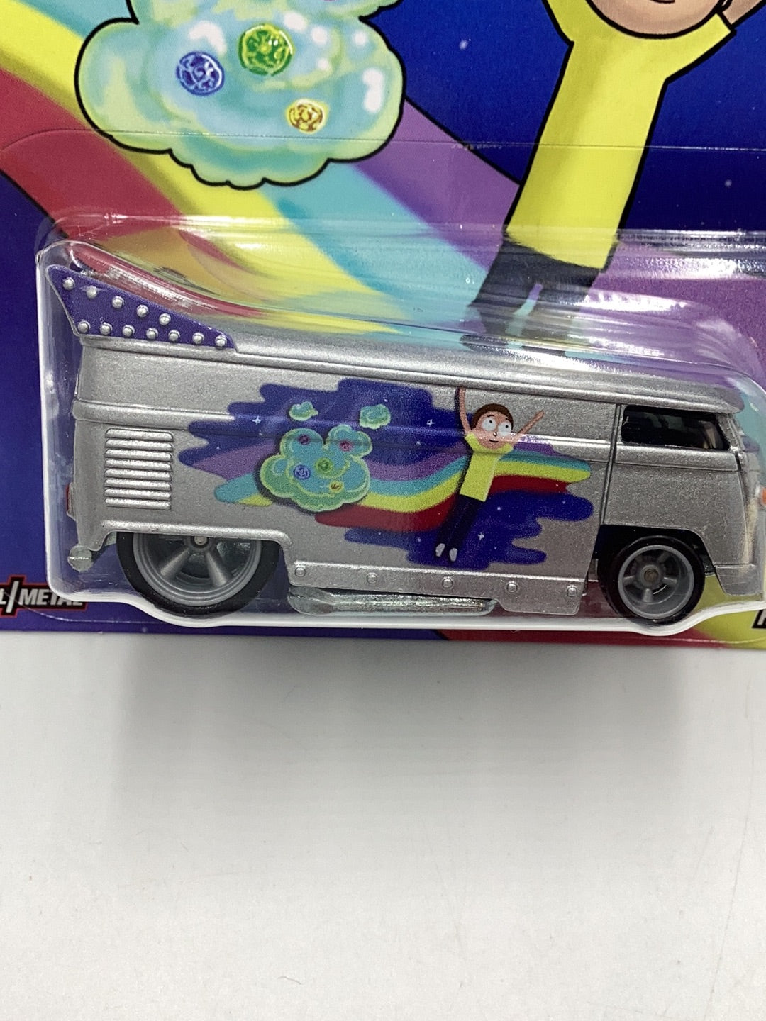 Hot wheels pop culture Rick and Morty 4/5 Volkswagen drag bus 271H