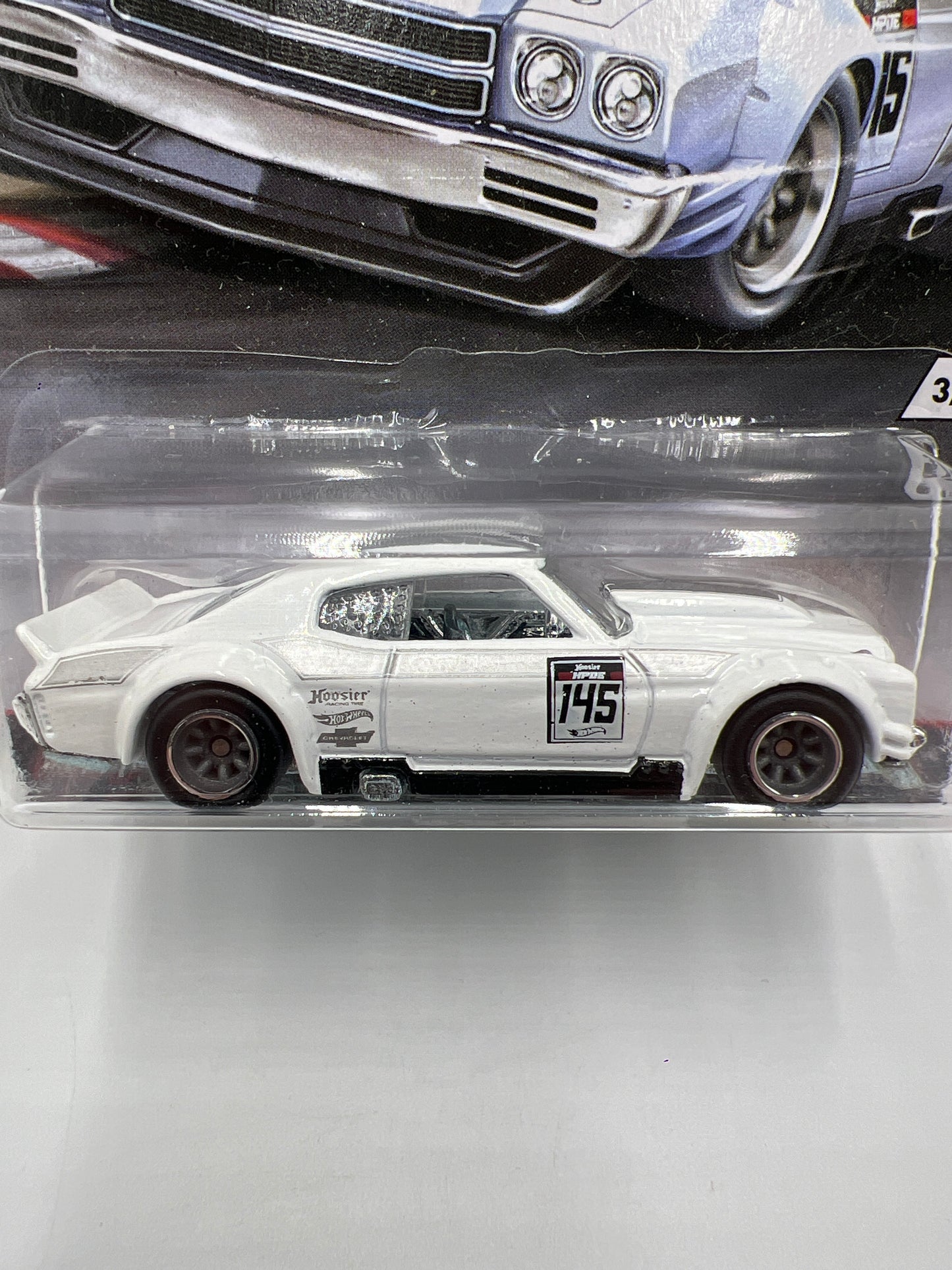 Hot Wheels Car Culture Track Day #3 70 Chevy Chevelle White 244K