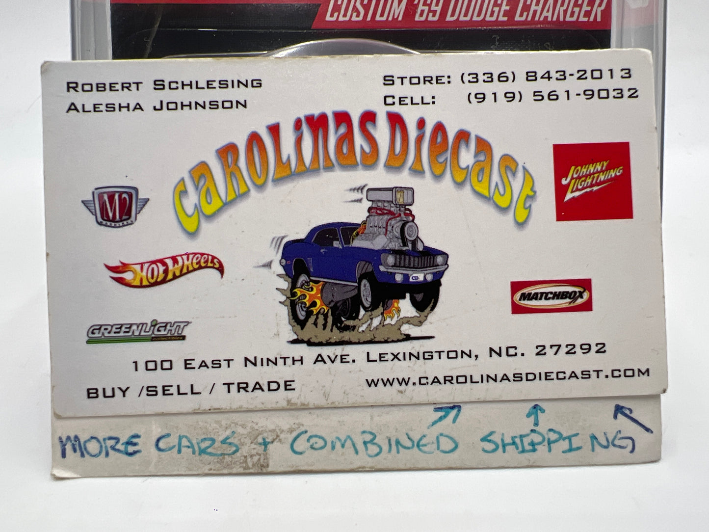 Hot Wheels RLC Real Riders Series 7 #5 3041/7500 Custom 69 Dodge Charger Purple W/Protector