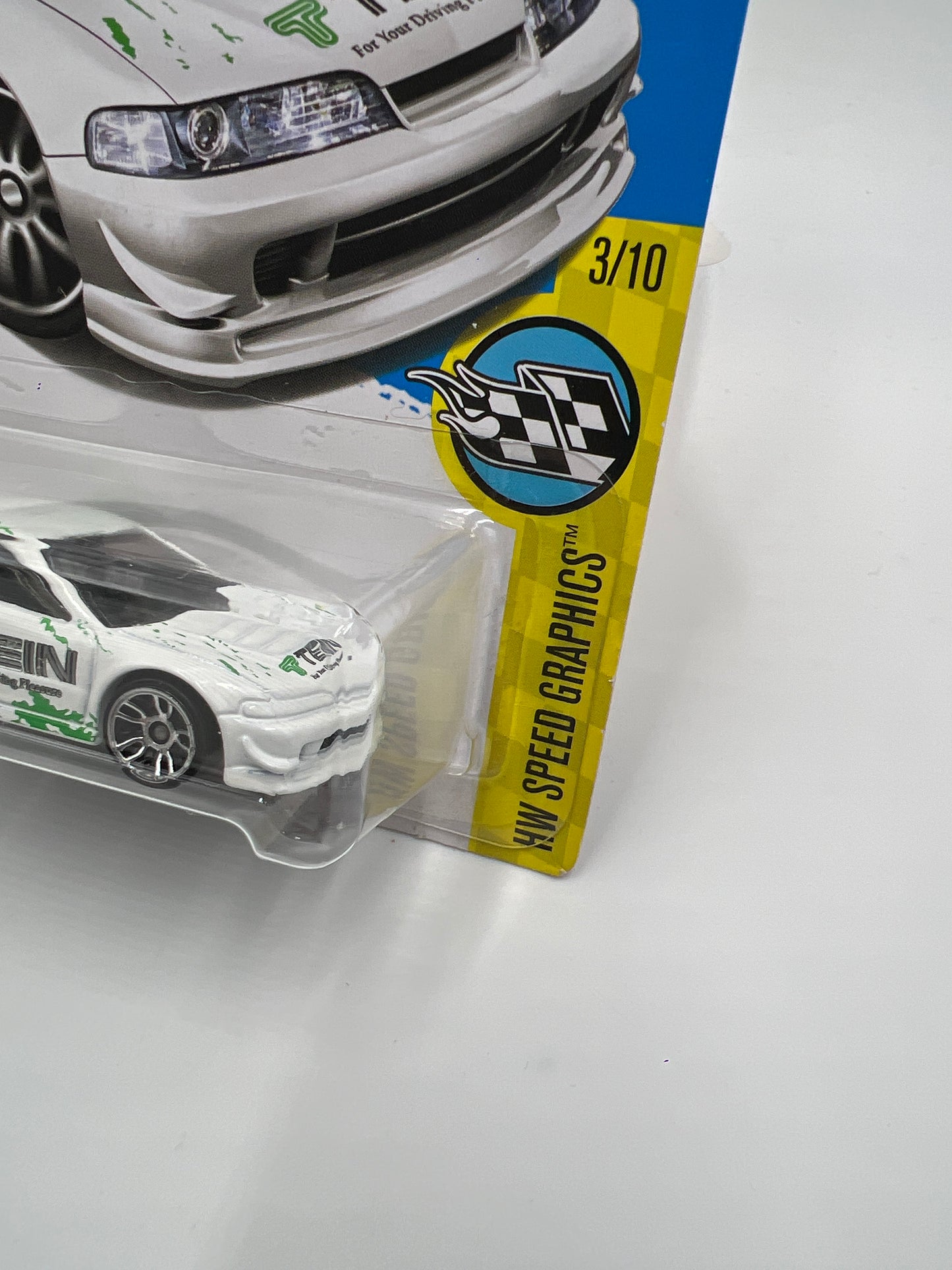 2017 Hot Wheels Speed Graphics #31 Custom 01 Acura Integra GSR White Tein 66D