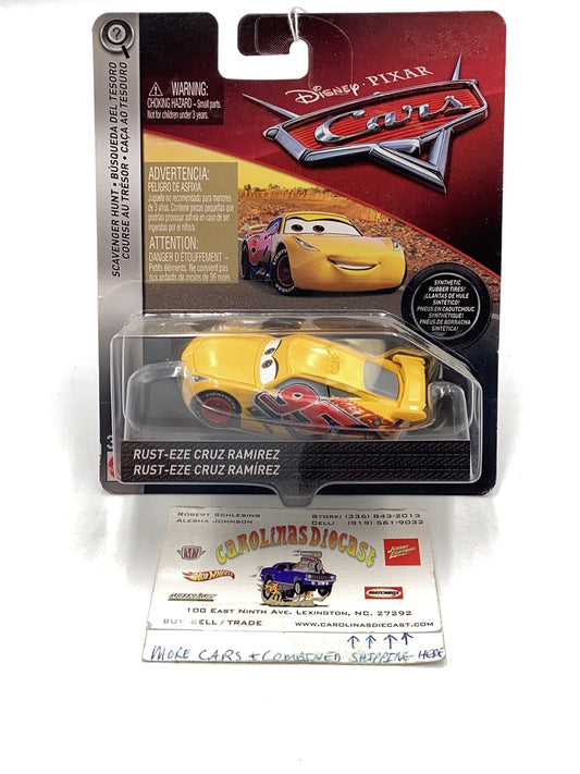 Disney Pixar Cars Scavenger Hunt series Rust-Eze Cruz Ramirez Chase 142A