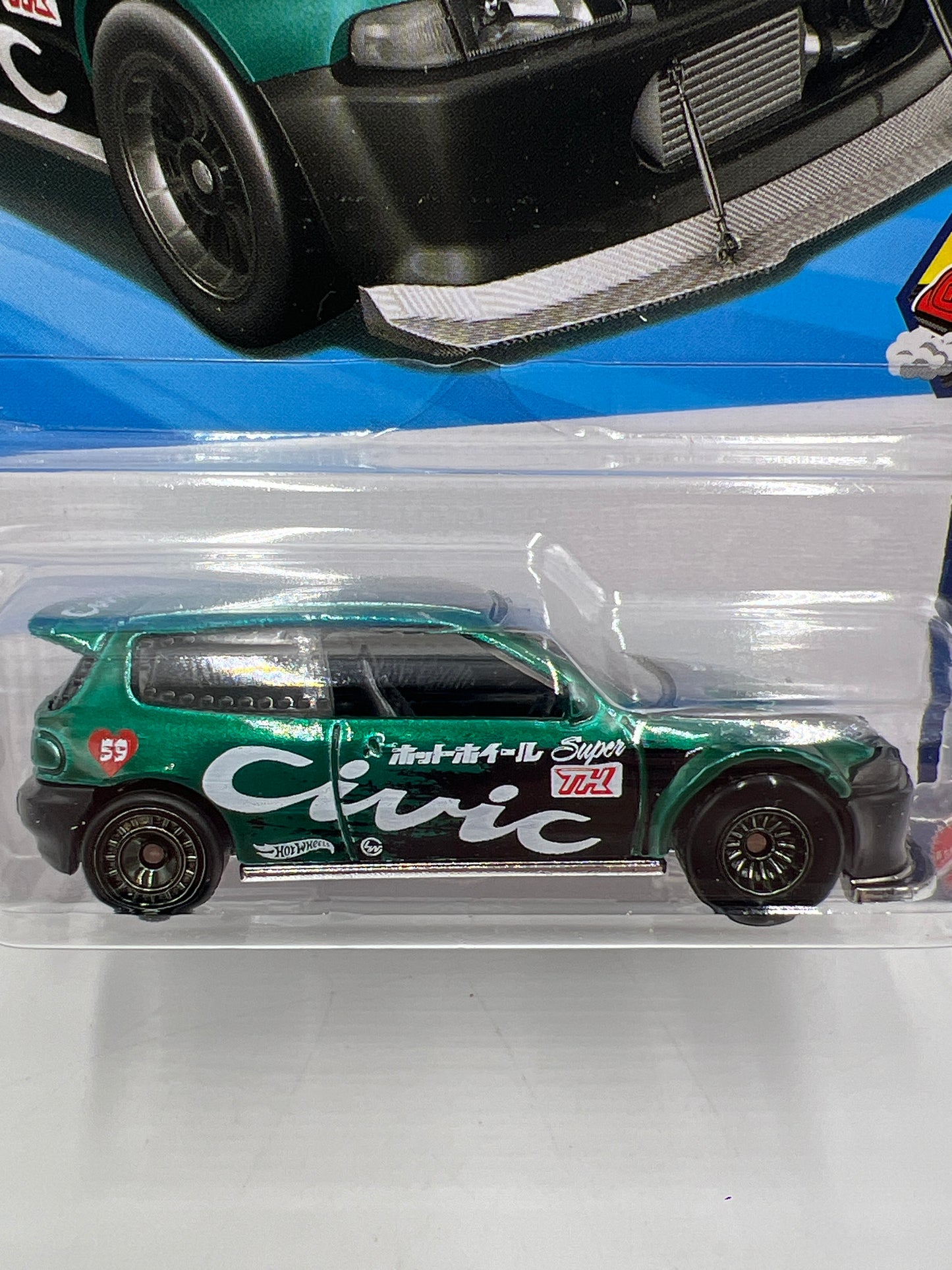 2026 Hot Wheels F Case Super Treasure Hunt #159 Honda Civic Custom W/Protector