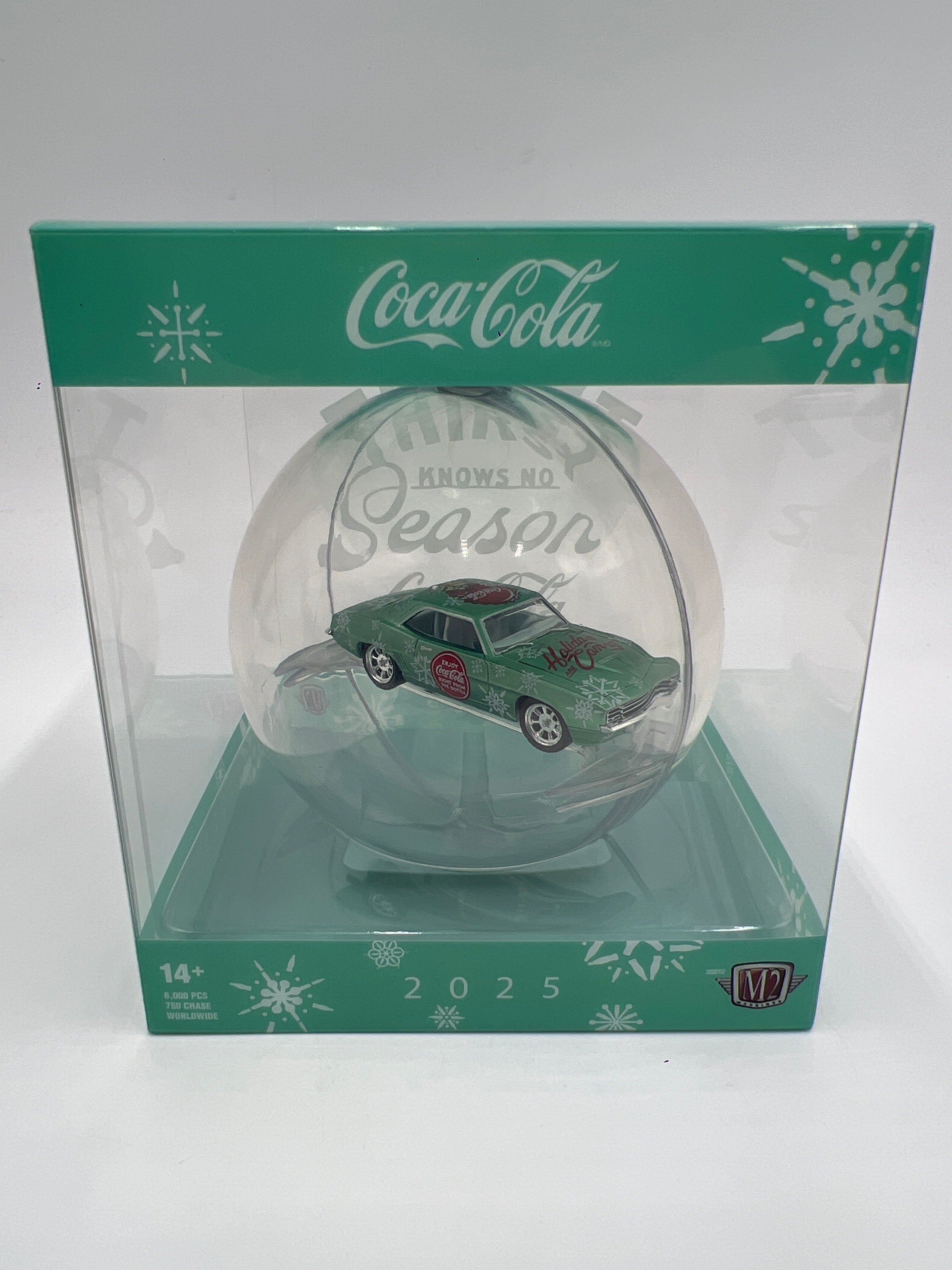2025 M2 Machines Coca Cola Holiday Christmas Ornaments 1969
