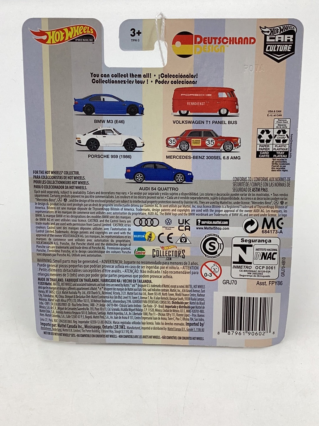 Hot wheels car culture Deutschland Design Porsche 959 (1986) 3/5 254I