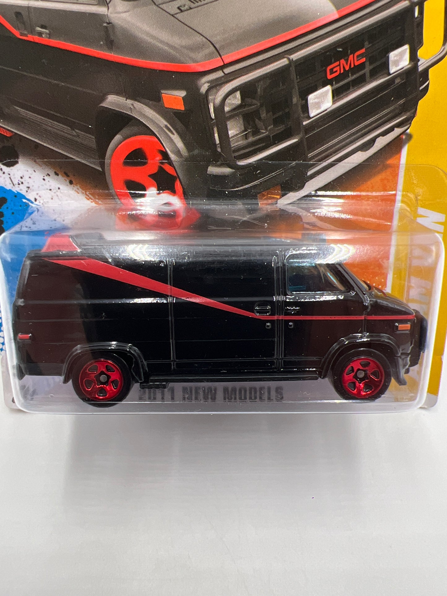 2011 Hot Wheels New Models #39 A Team Van Black SR
