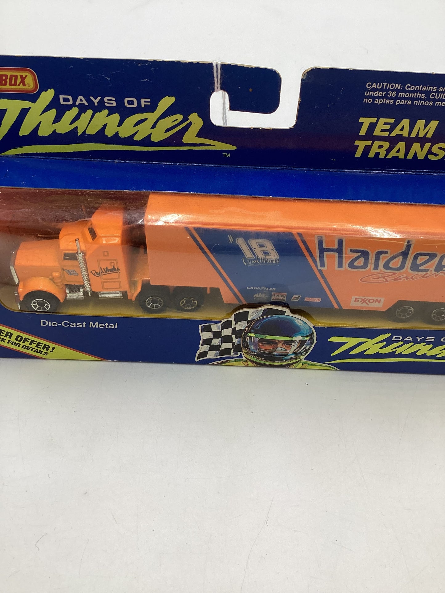Matchbox Days of Thunder #32560 Team Transports Hardees SR