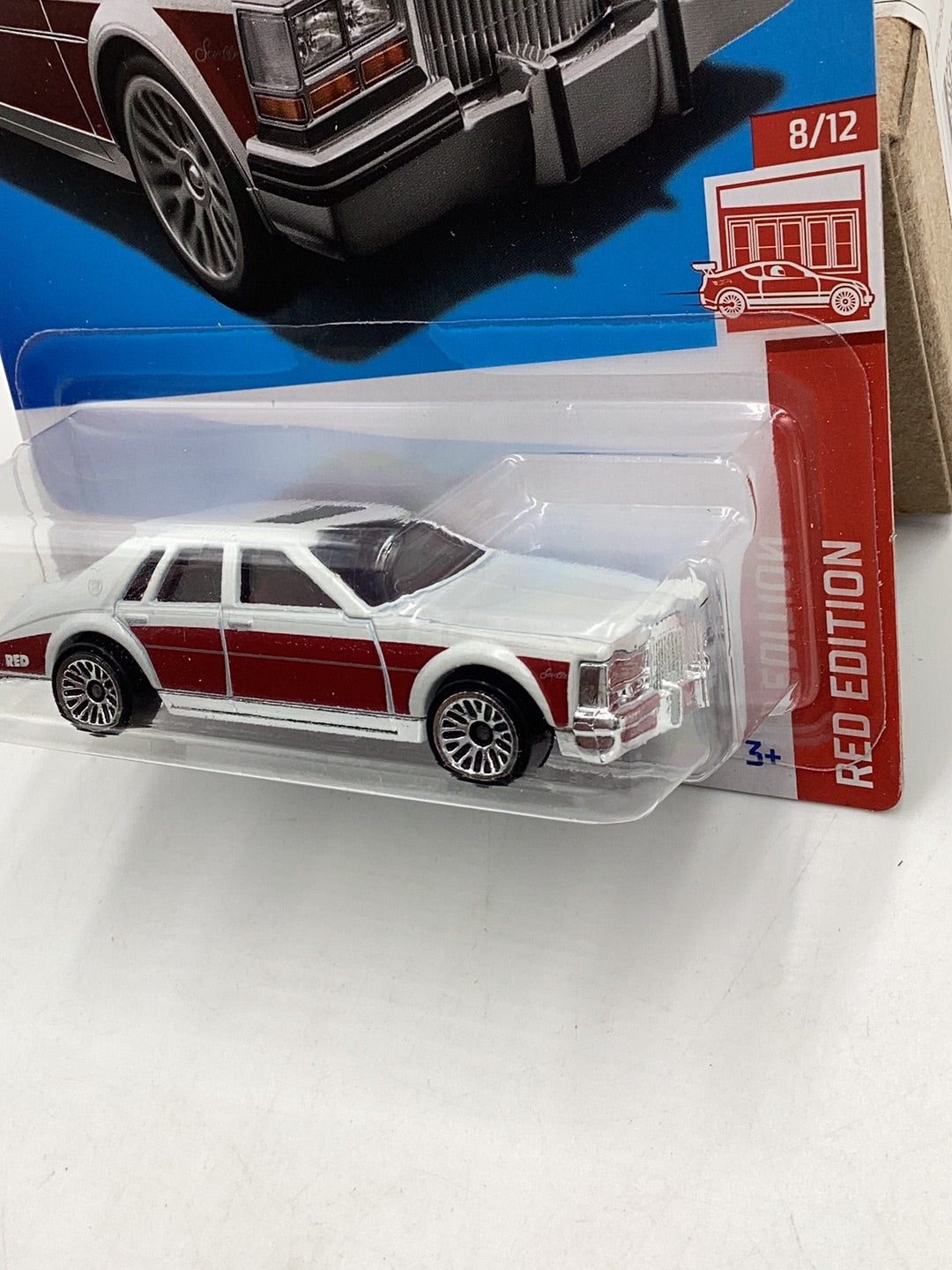 hot wheels red edition #75 82 Cadillac Seville 150G