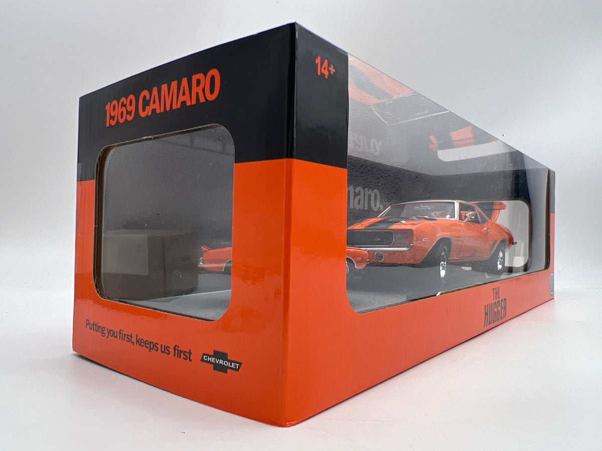 2026 M2 Machines R02 1/24 & 1/64 2 Pack 1969 Chevrolet Camaro Z/28 RS Orange