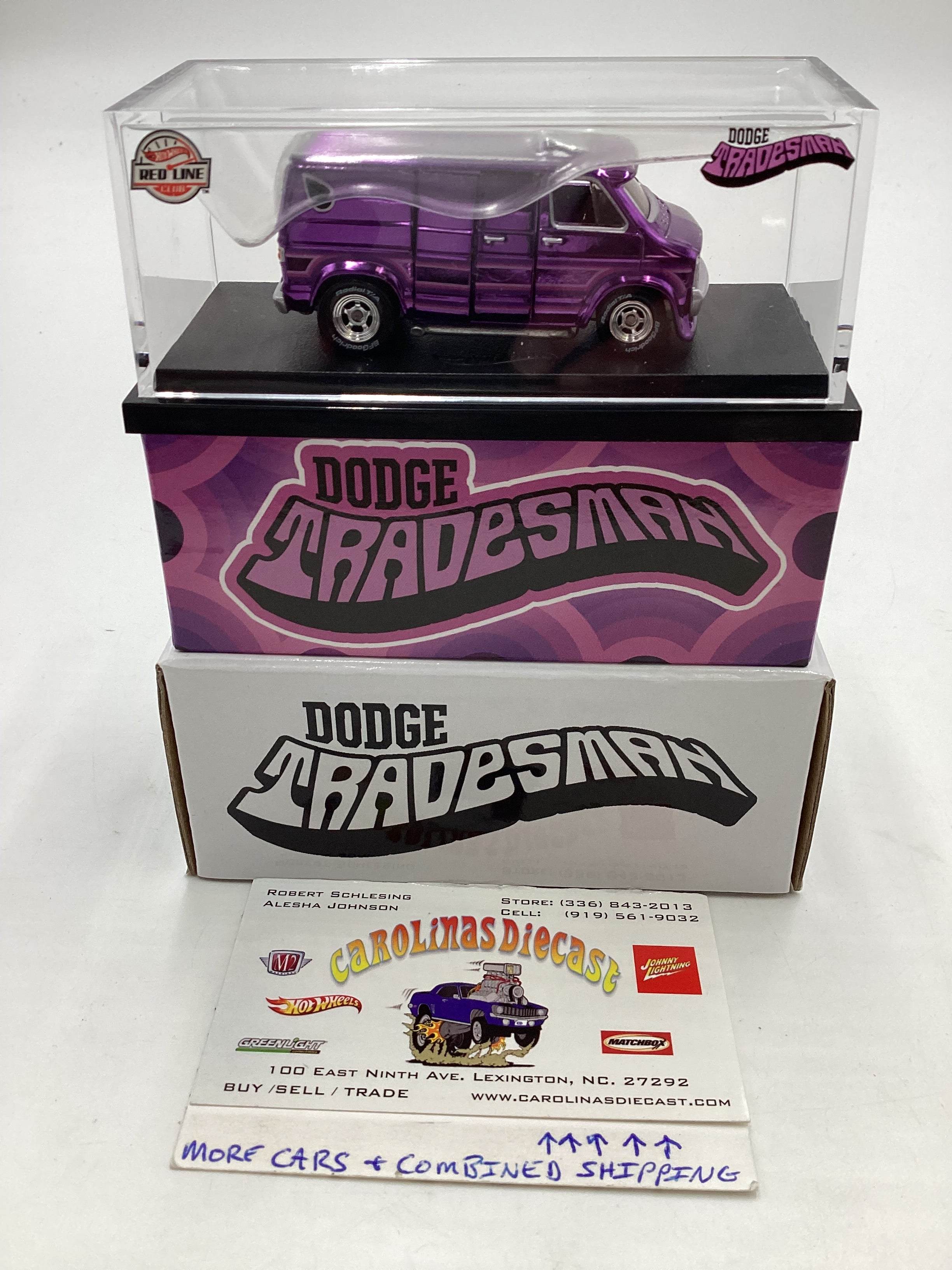 Hot store Wheels RLC 2022 Dodge Tradesmen Van