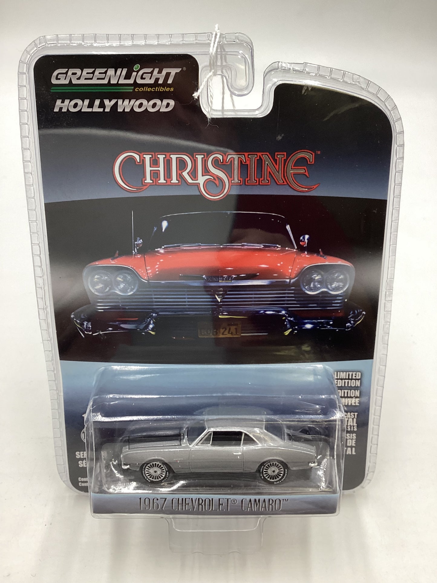 Greenlight Hollywood Christine 1967 Chevrolet Camaro Silver