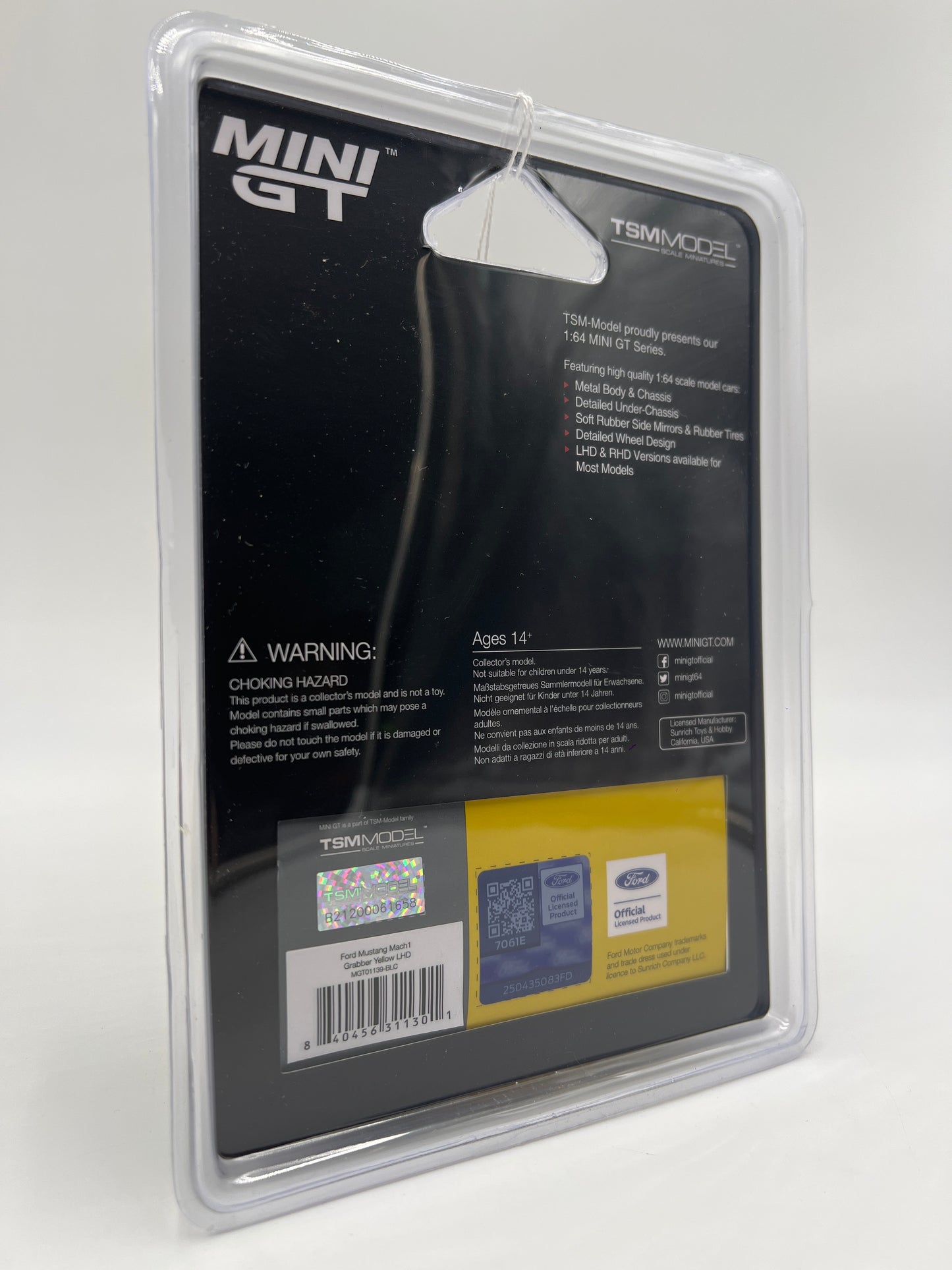 Mini GT #1139 CHASE Ford Mustang Mach1