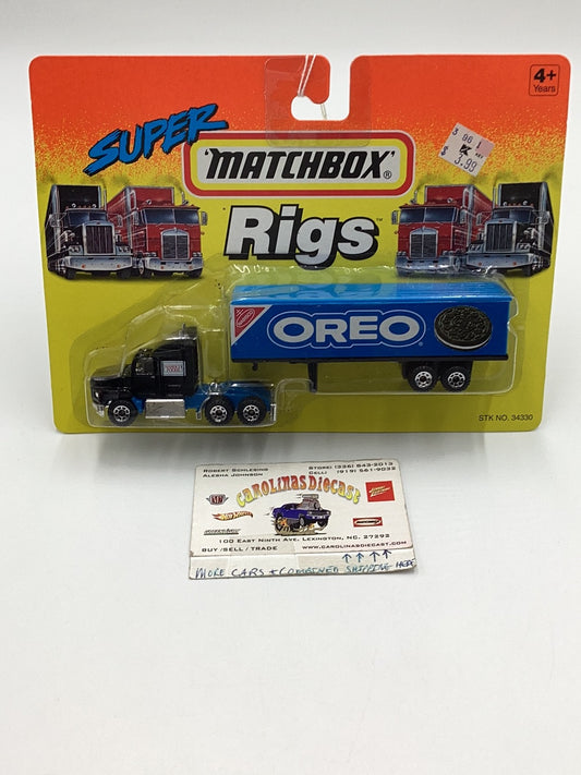 Matchbox Super Rigs Oreo Ford Aeromax 168T