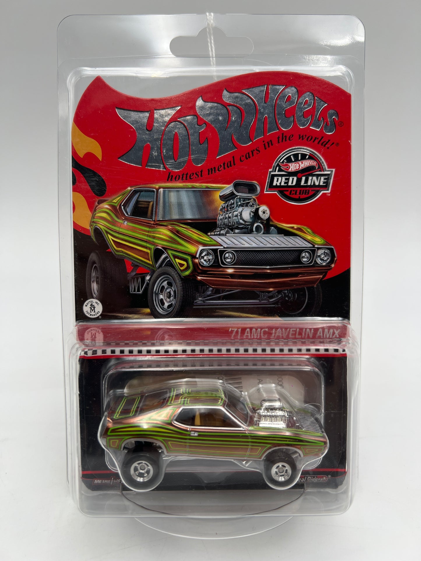 2024 Hot Wheels RLC 71 AMC Javelin AMX W/Protector Cracked Blister