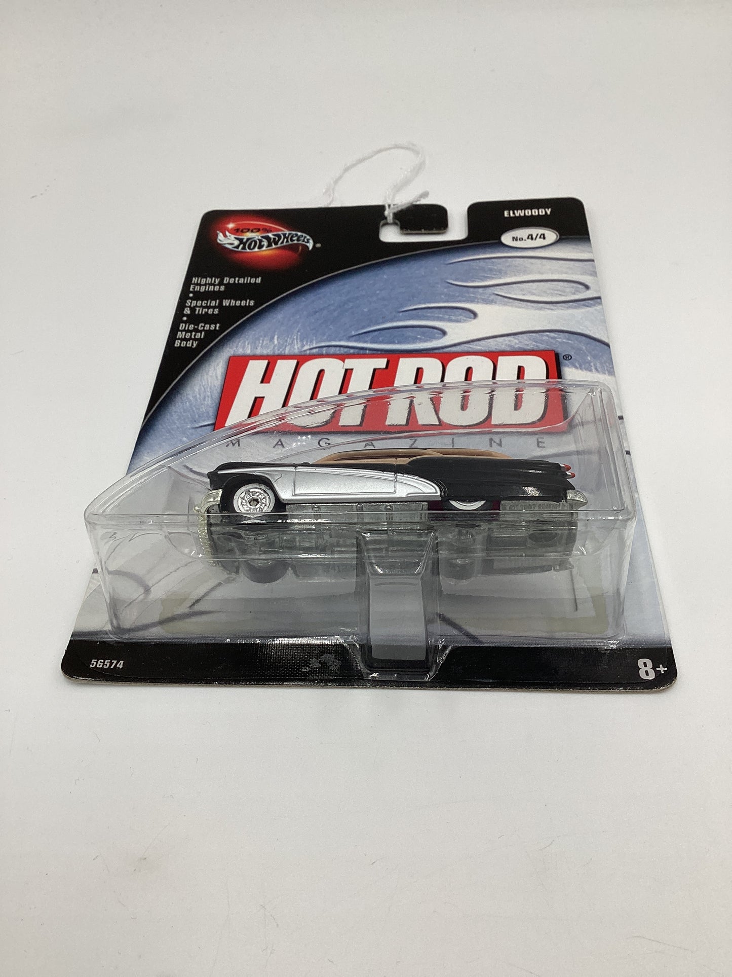 Hot Wheels 100% Hot Rod Magazine No.4/4 Elwood Black 242G