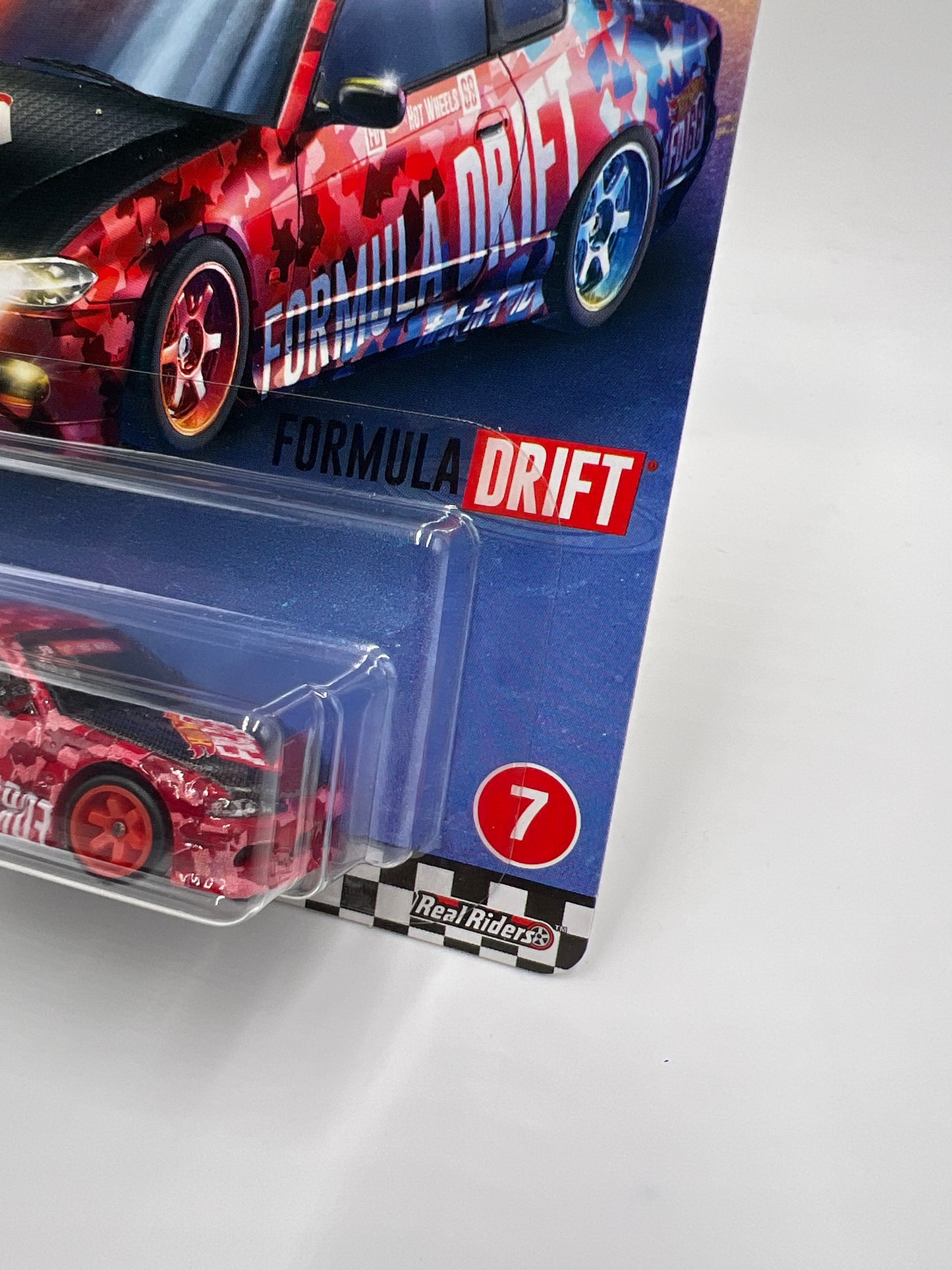 Hot Wheels Premium Boulevard #7 Nissan Silvia S15 Formula Drift W/Protector