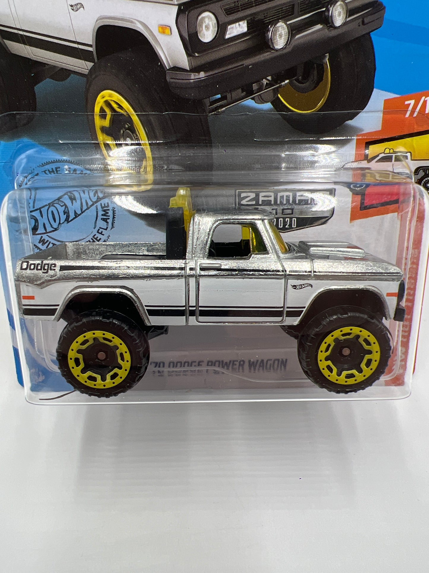 2020 Hot Wheels Walmart Exclusive Zamac 10 #152 70 Dodge Power Wagon